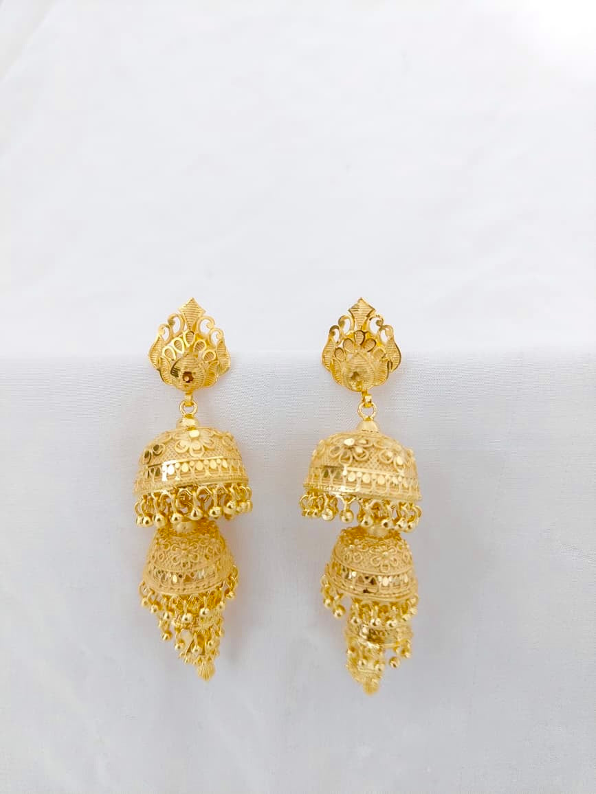 Gold Forming Jhumka