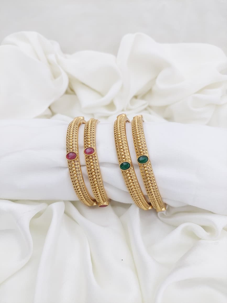 Antique Bangles 2 Pair