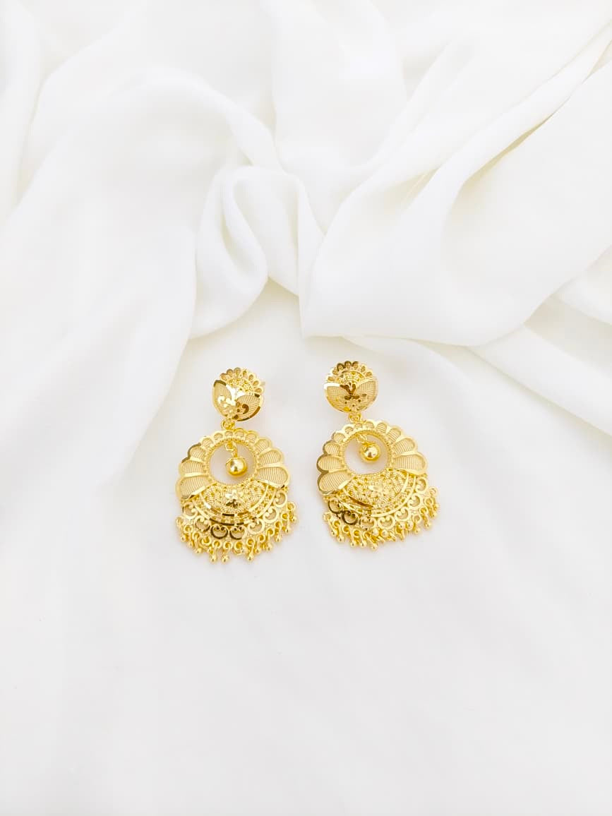 Gold Forming Chandbali