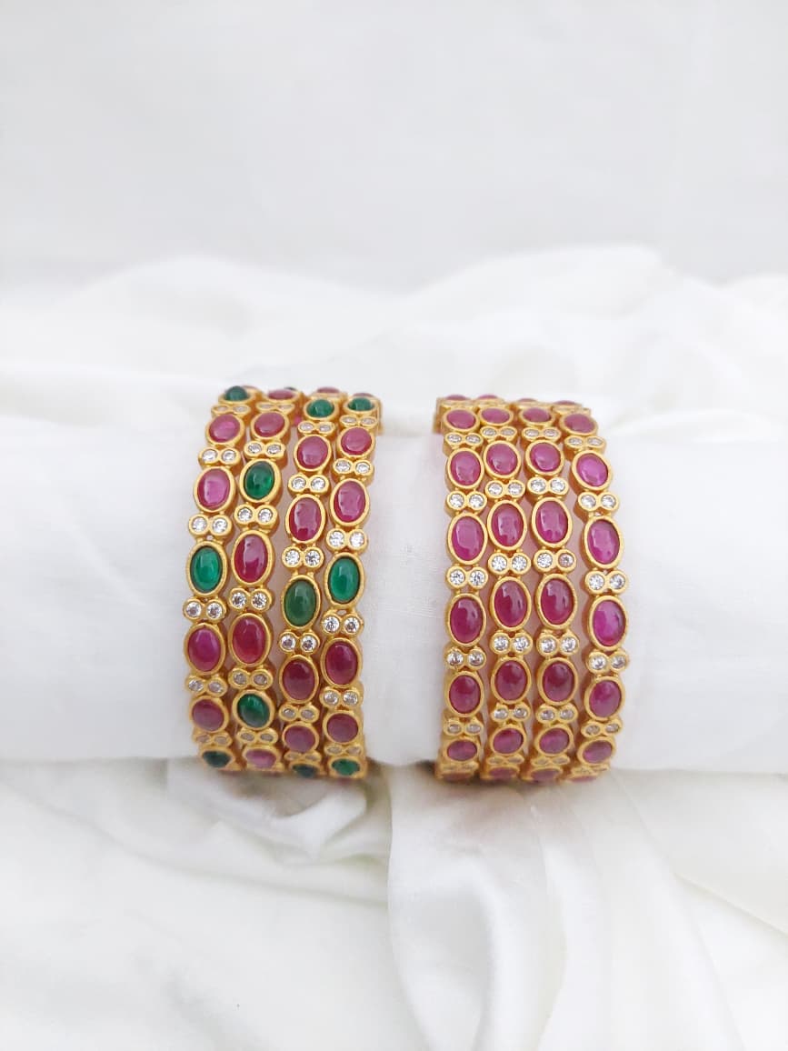 Antique Bangles 4 Pair