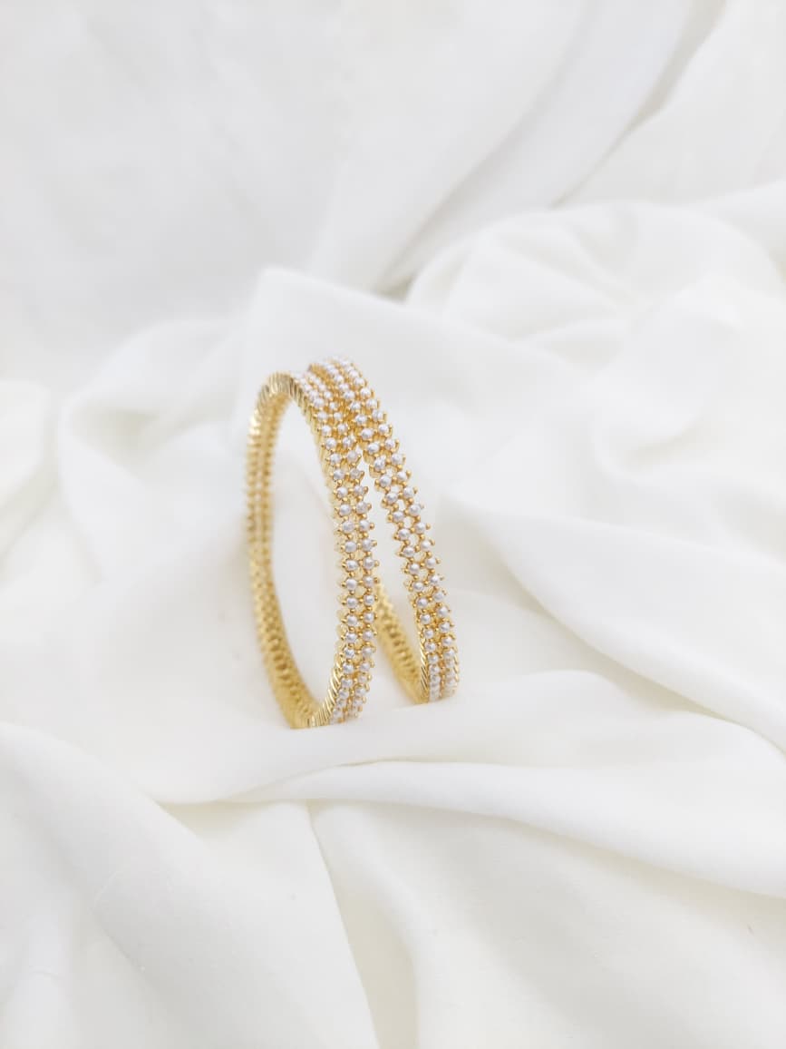 Jadau Bangle 2 Pair