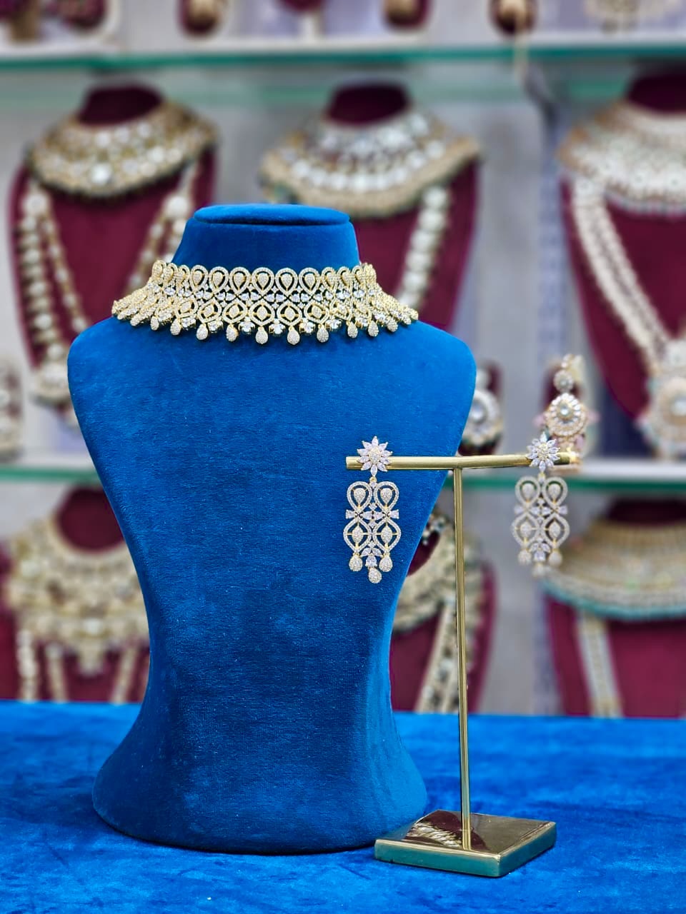 Golden AD Bridal Set