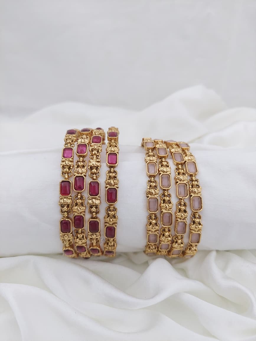 Antique Bangles 4 Pair