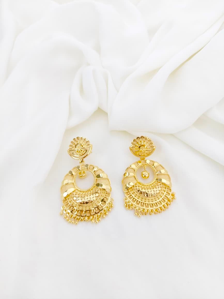 Gold Forming Chandbali