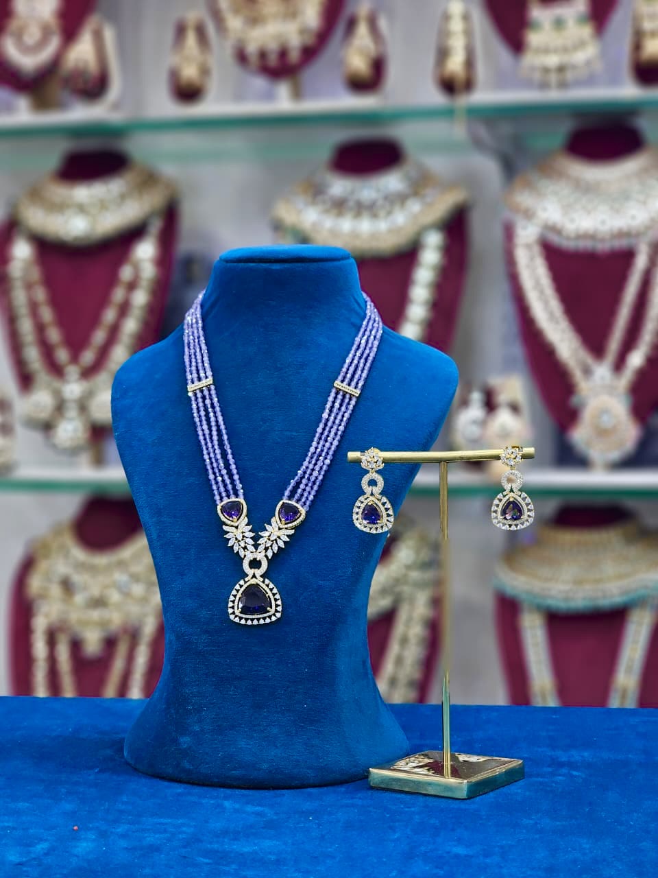 Golden AD Mala Necklace