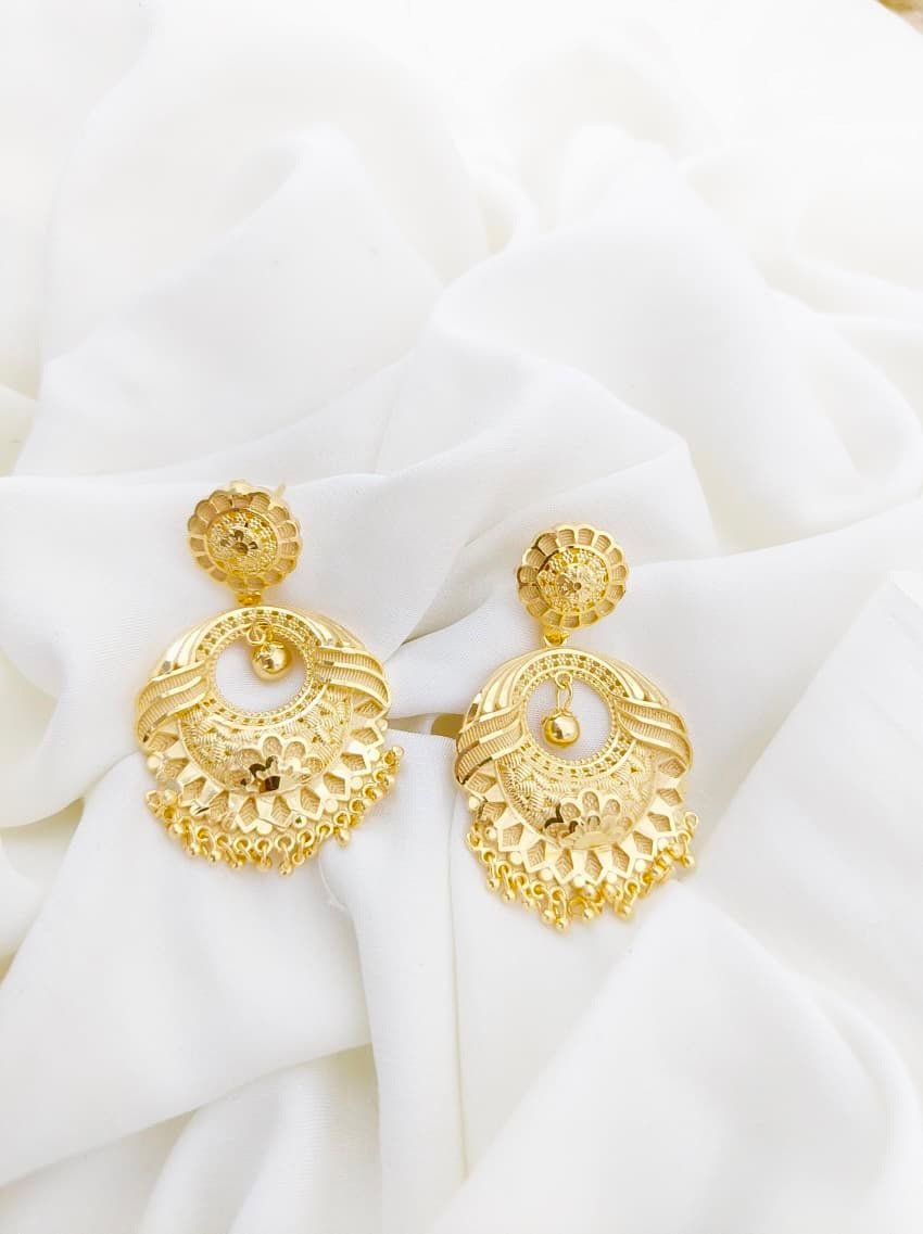 Gold Forming Chandbali