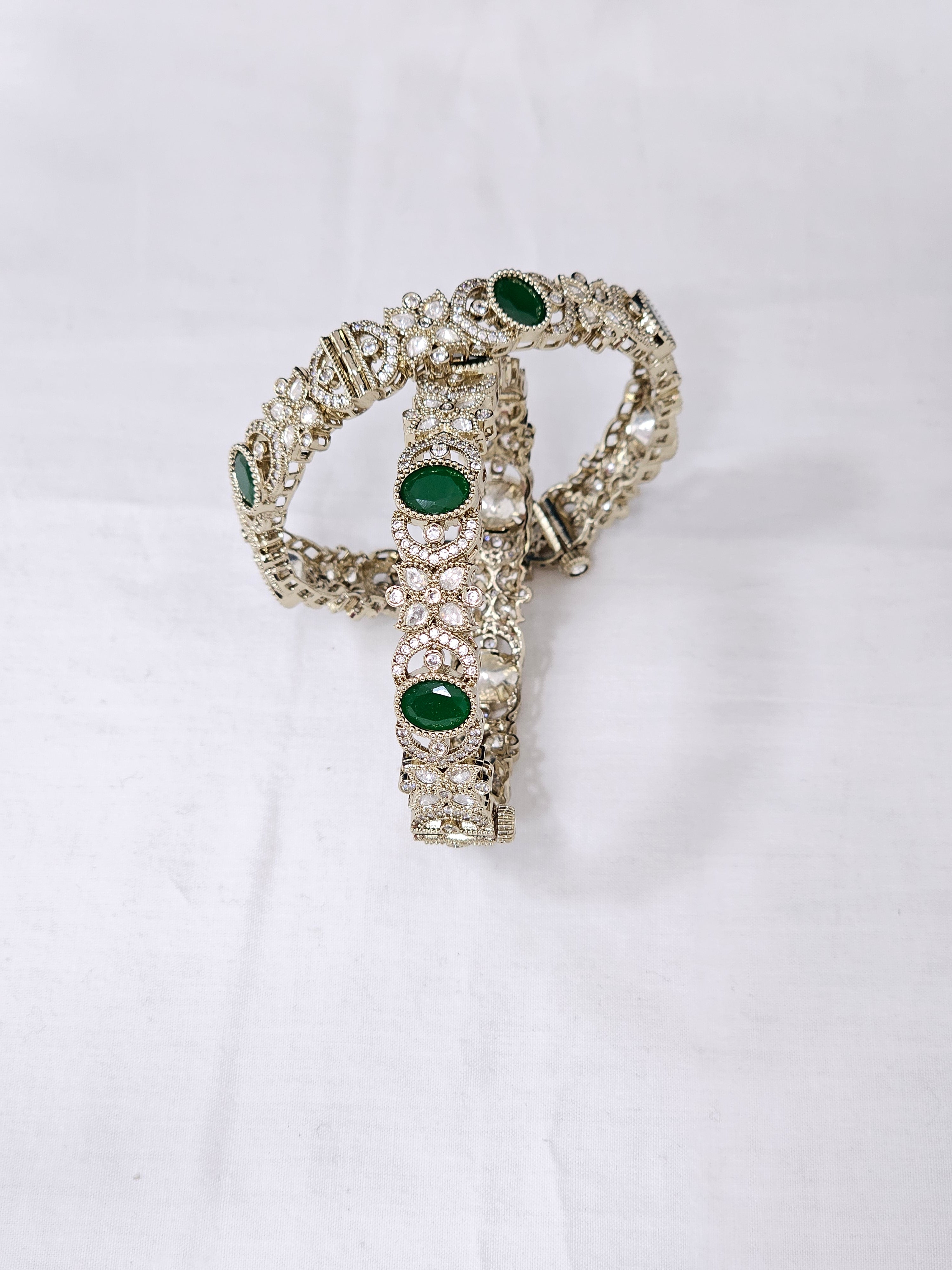 Moissanite Openable Bangle