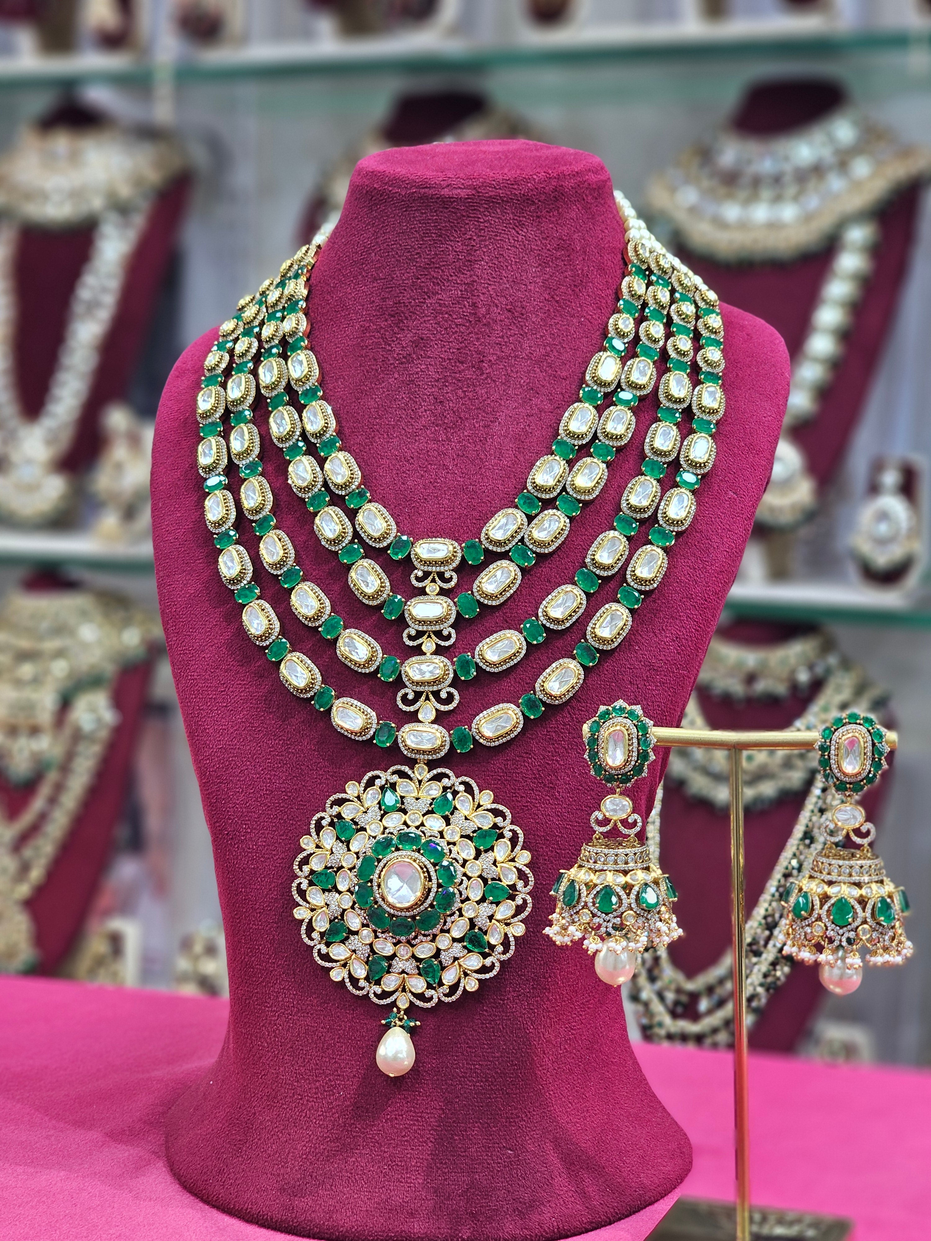 Kundan Long Necklace