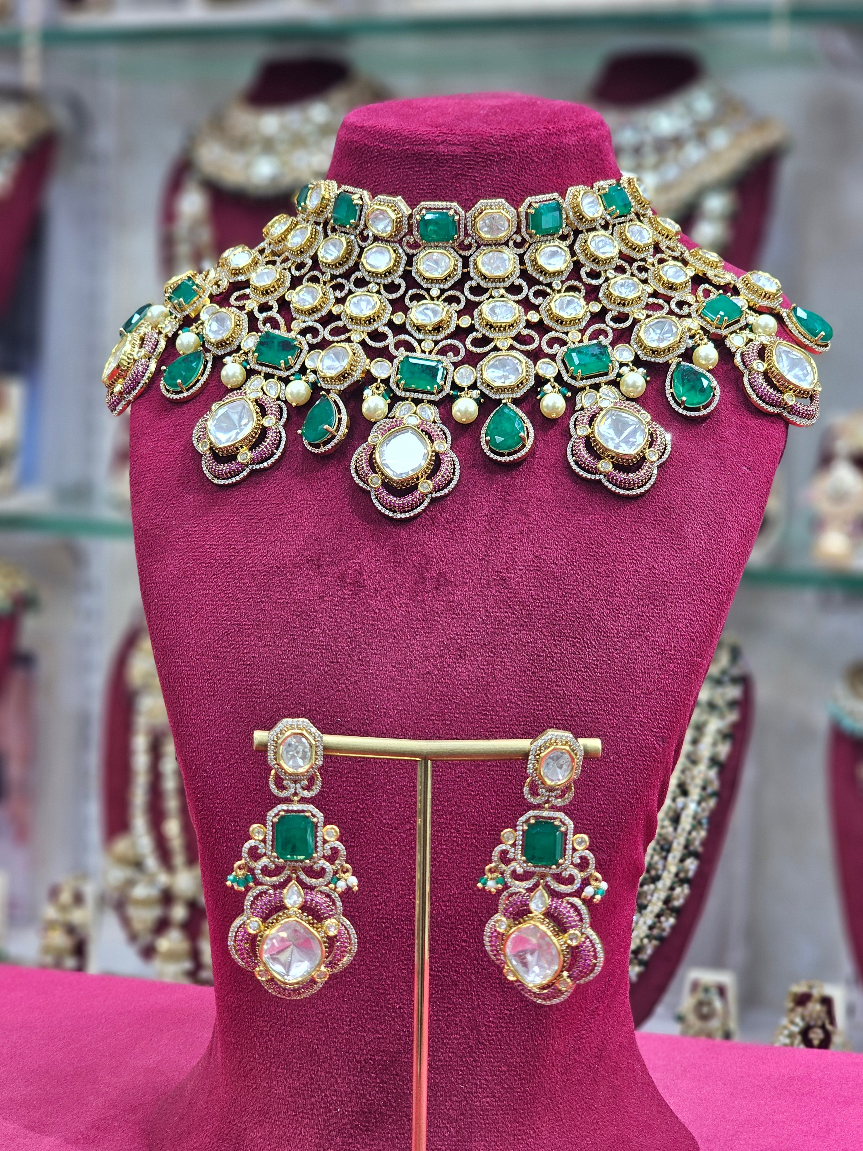 Kundan Chokar Necklace