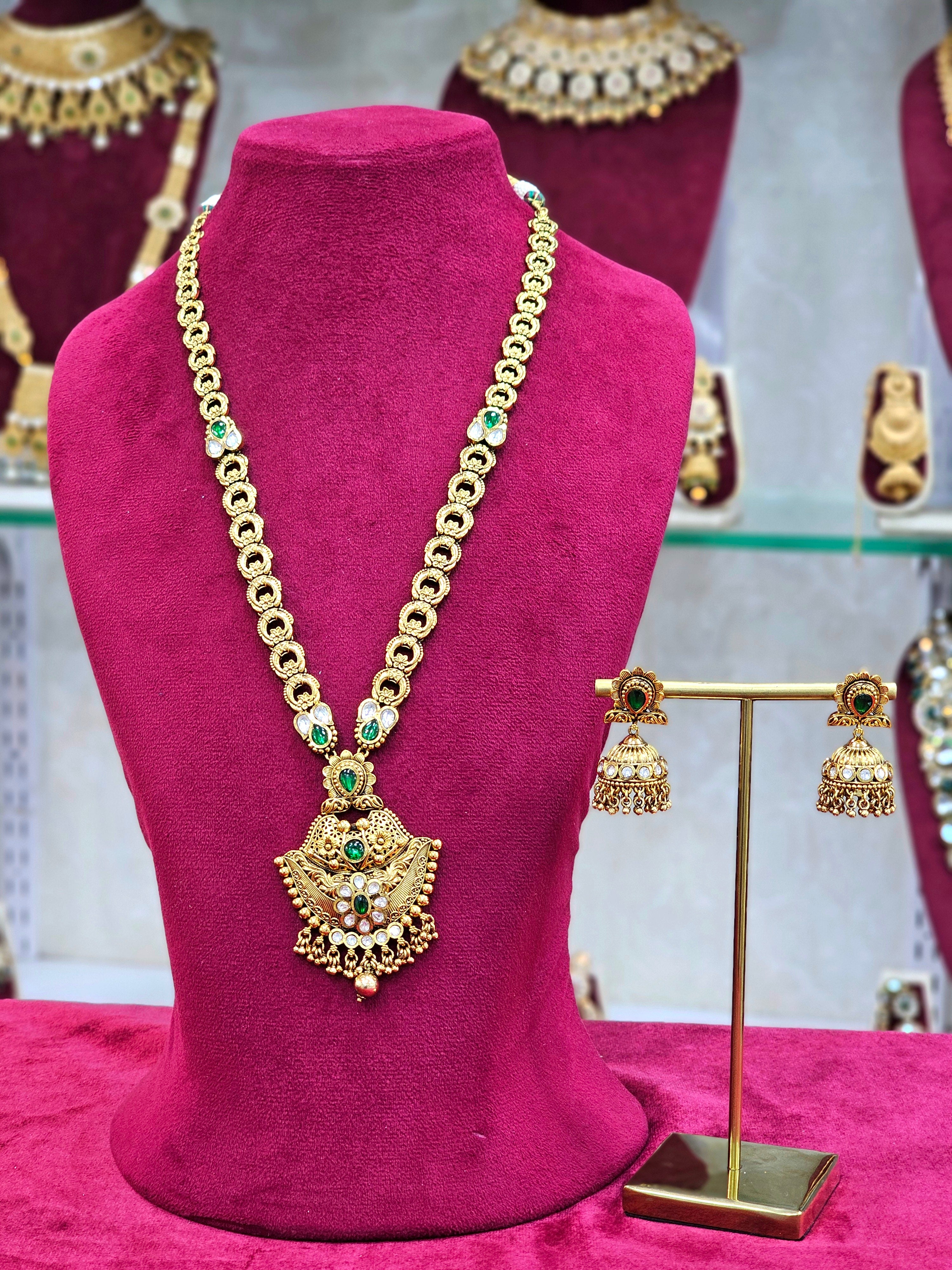 Rajwadi Long Necklace