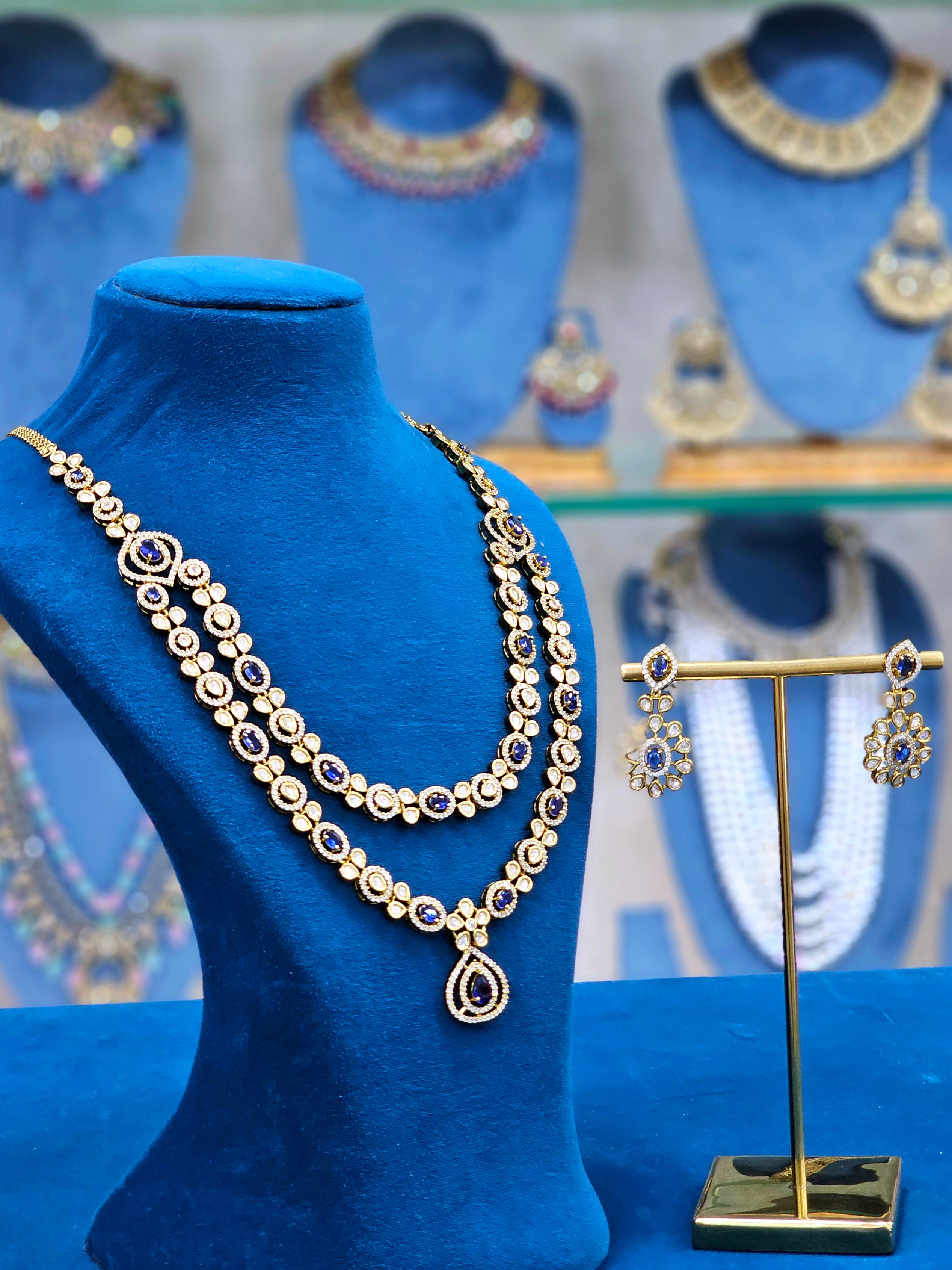 Moissanite Layer Necklace