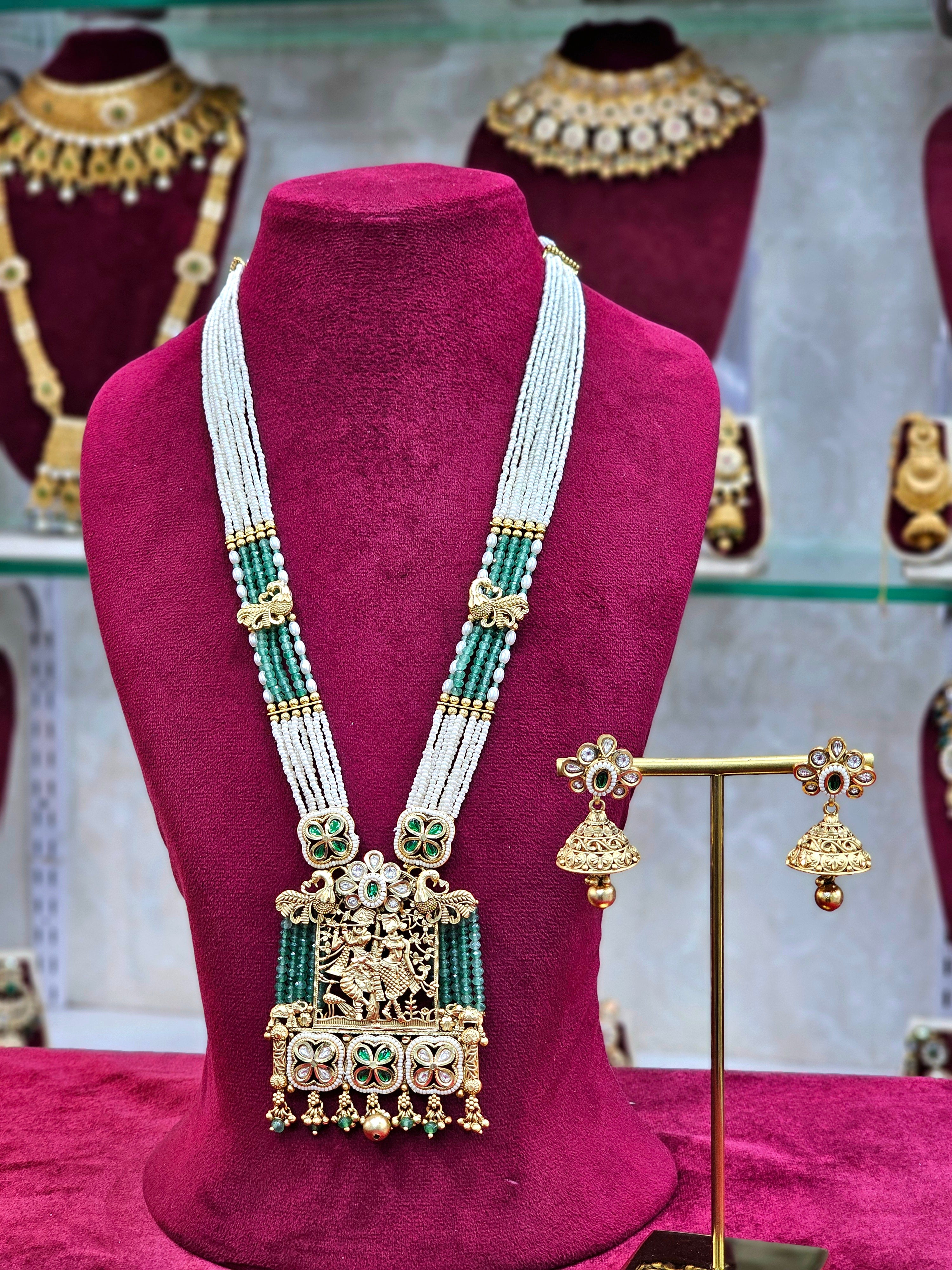 Rajwadi Long Necklace