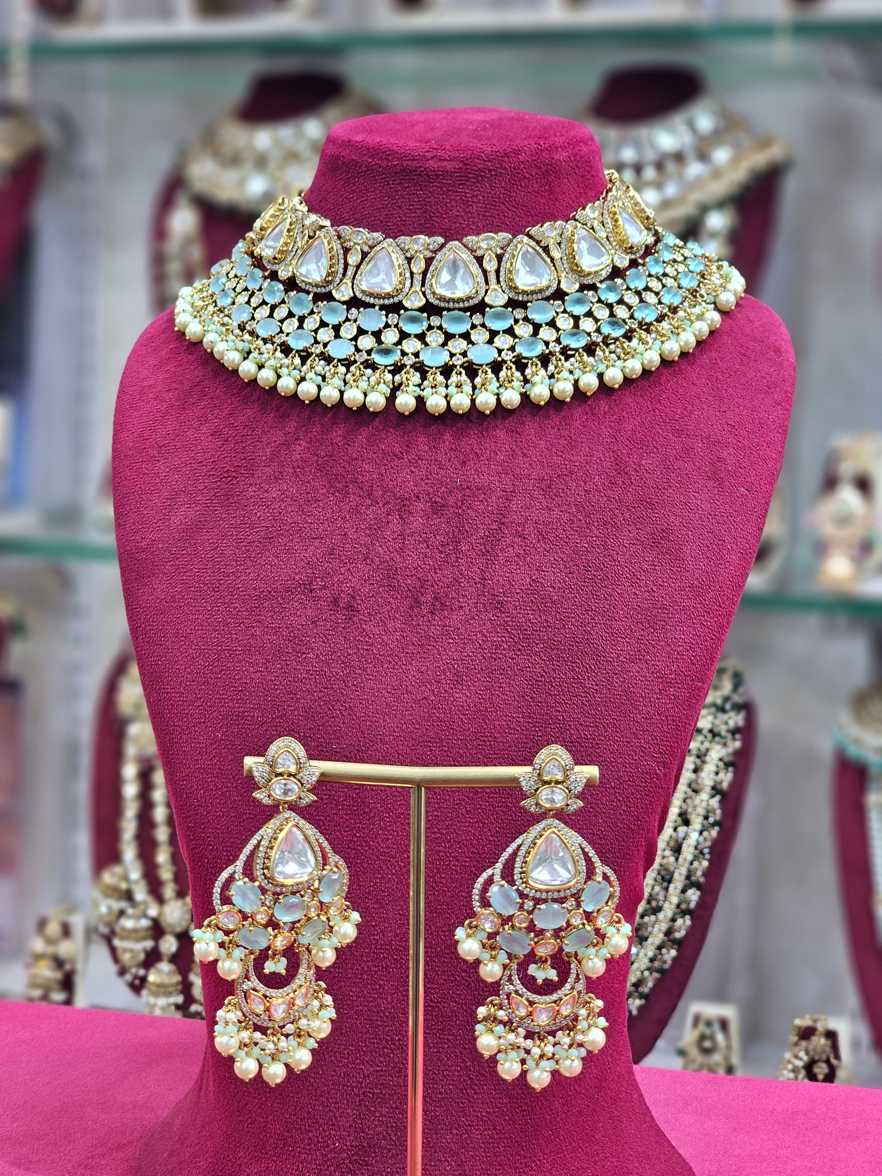 Kundan Chokar Necklace