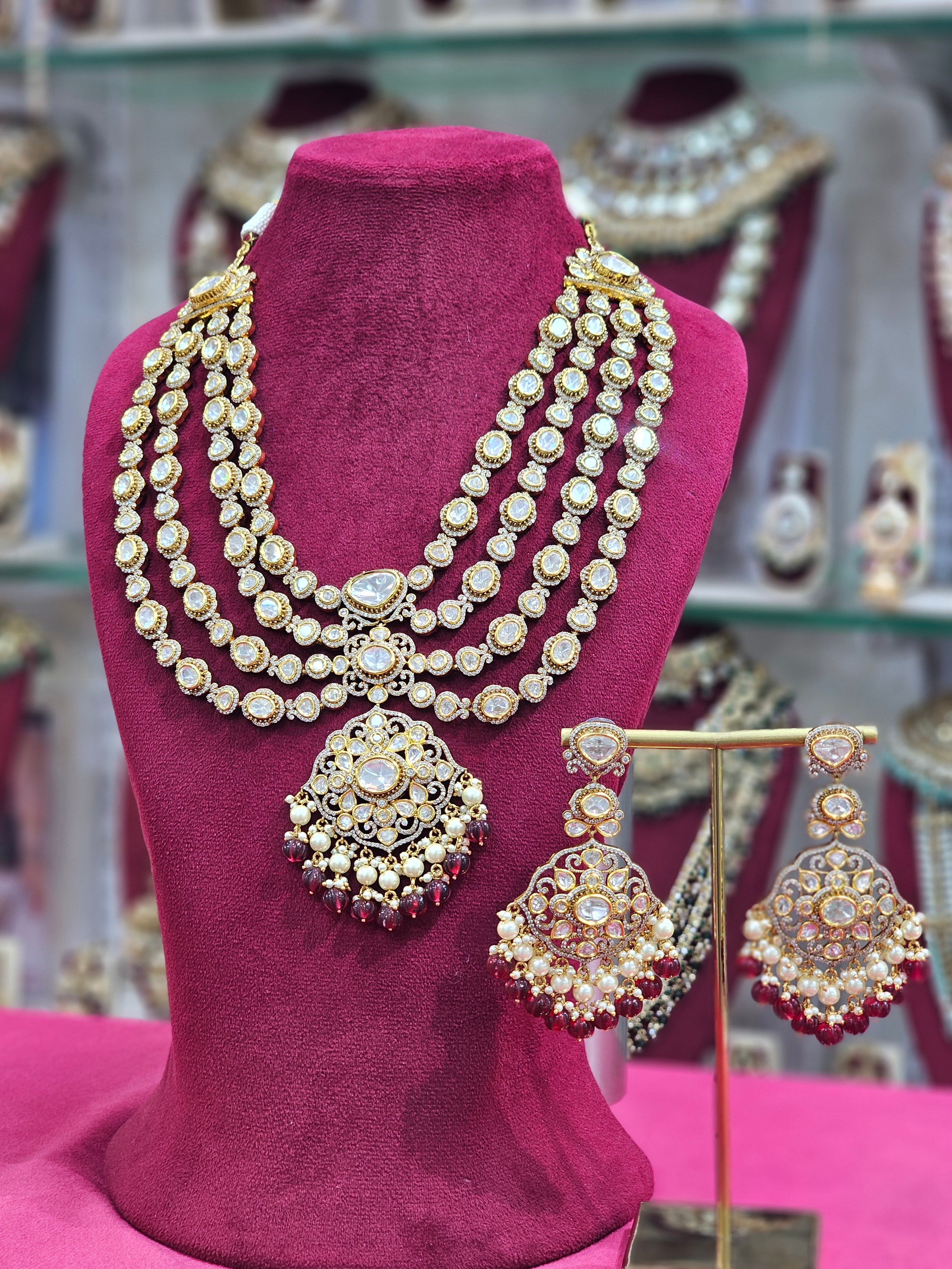 Kundan Long Necklace