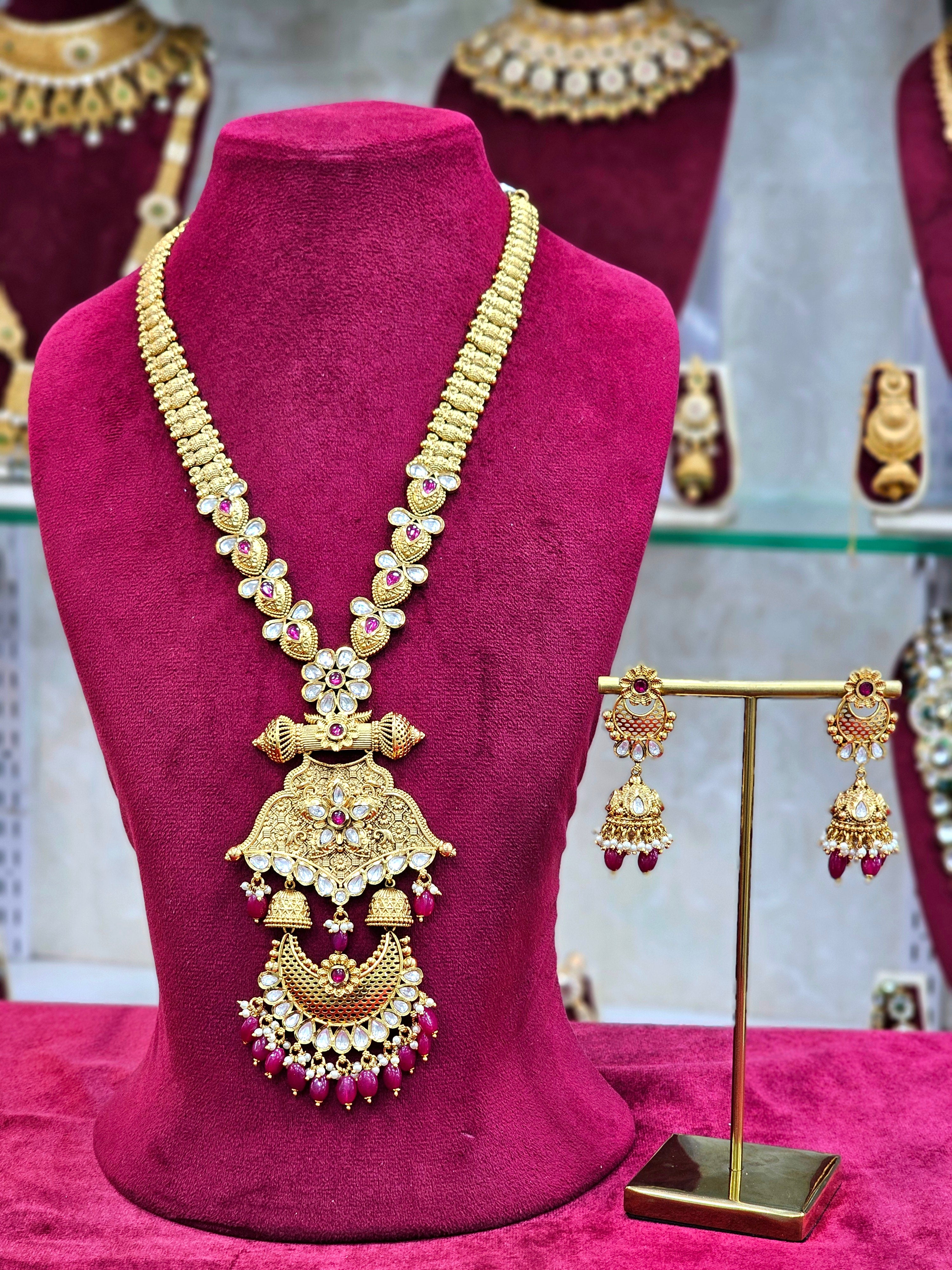 Rajwadi Long Necklace