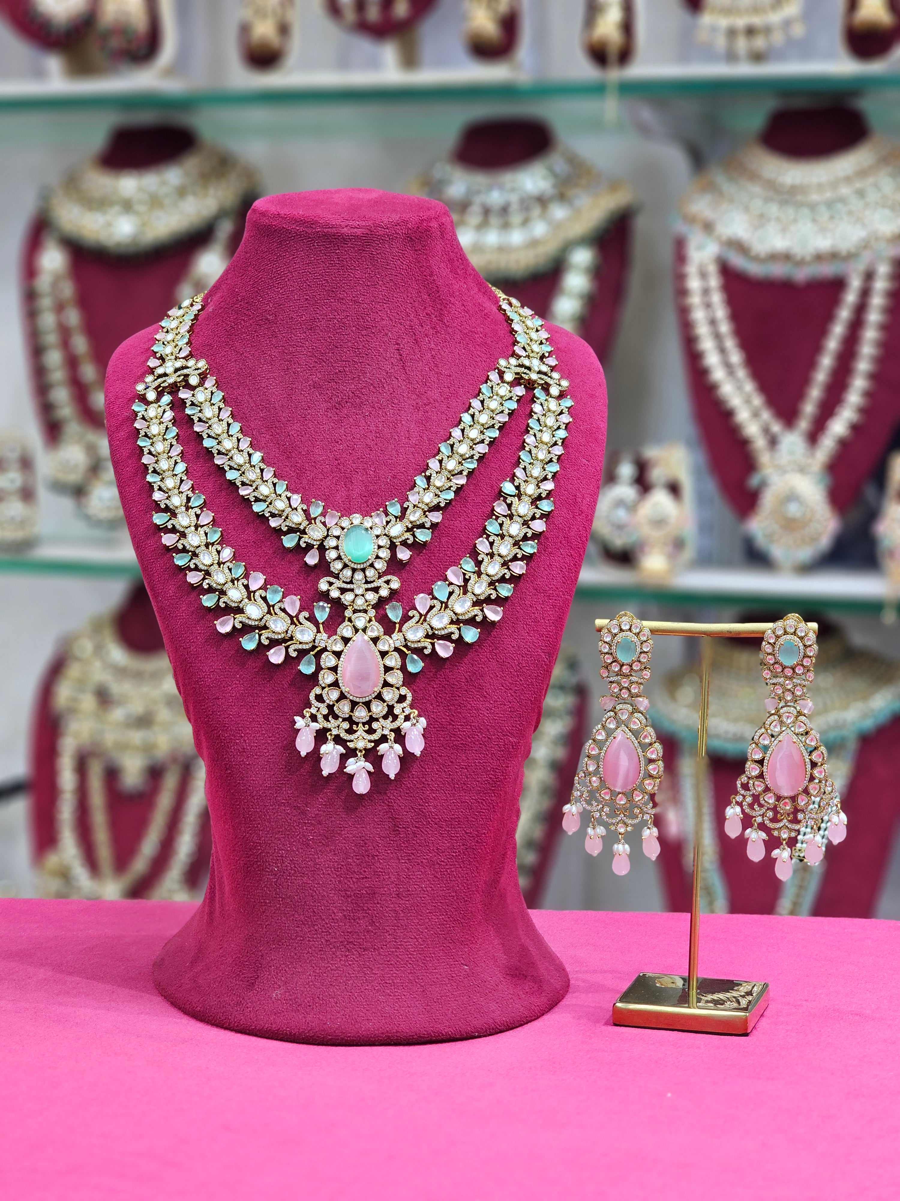 Moissanite Long Necklace