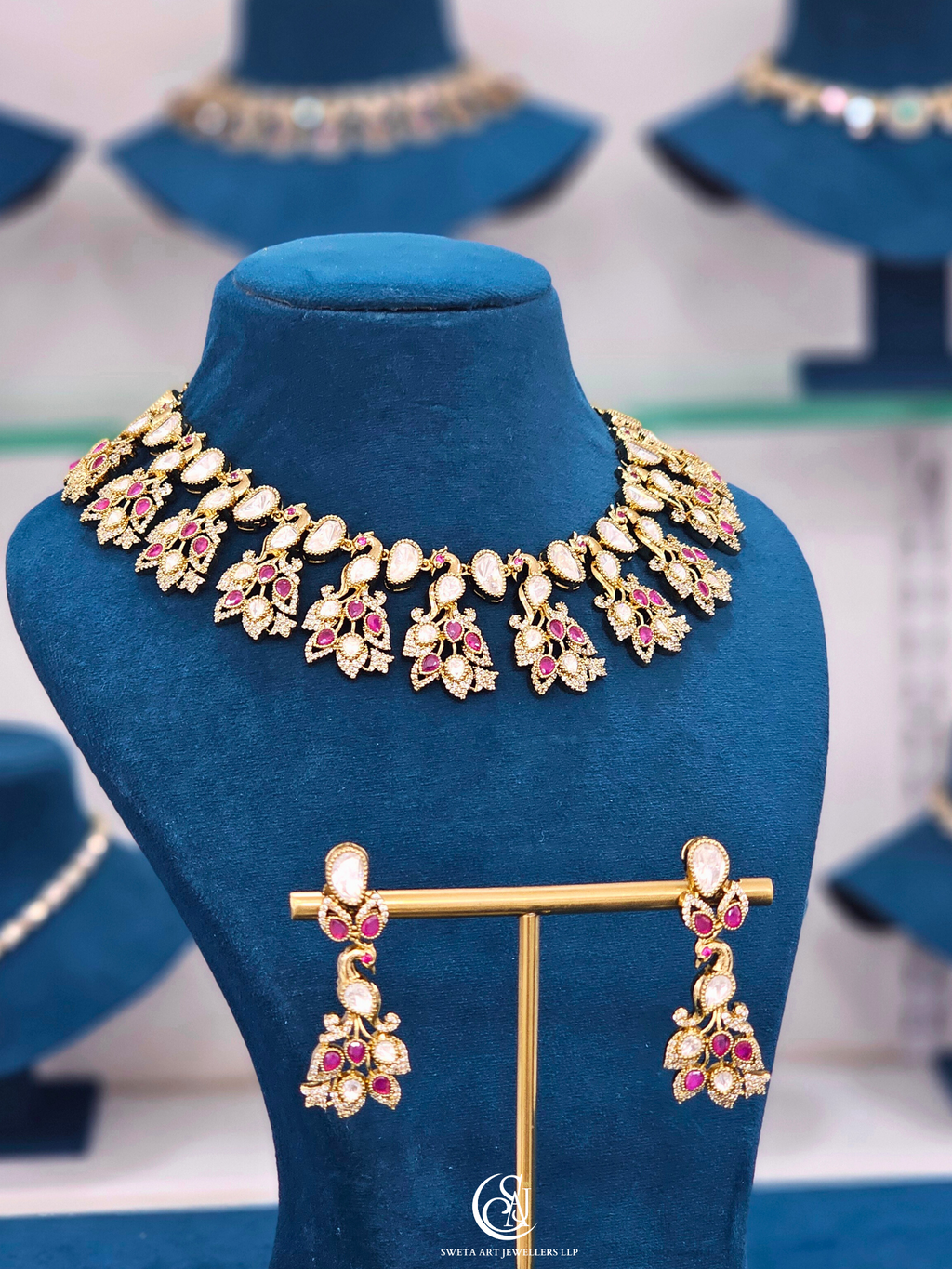 Moissanite Short Necklace