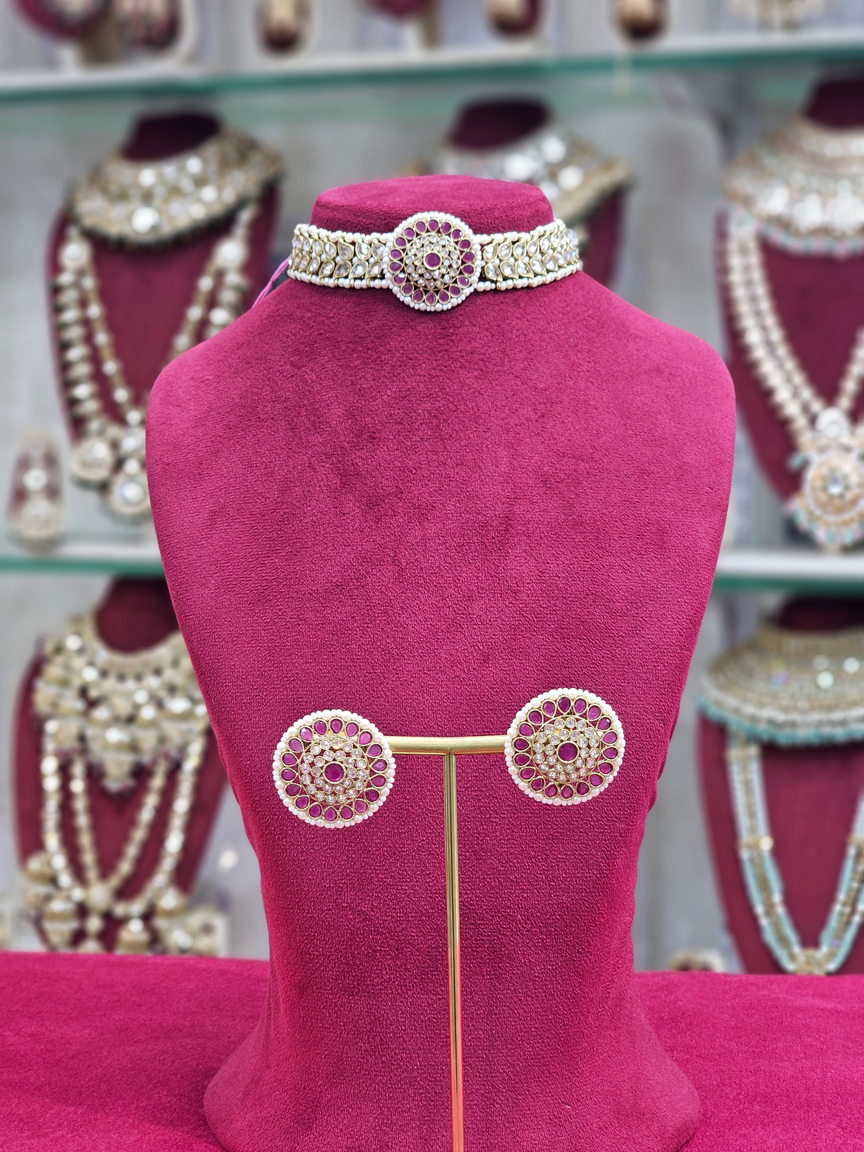 Reverse AD Chokar Necklace