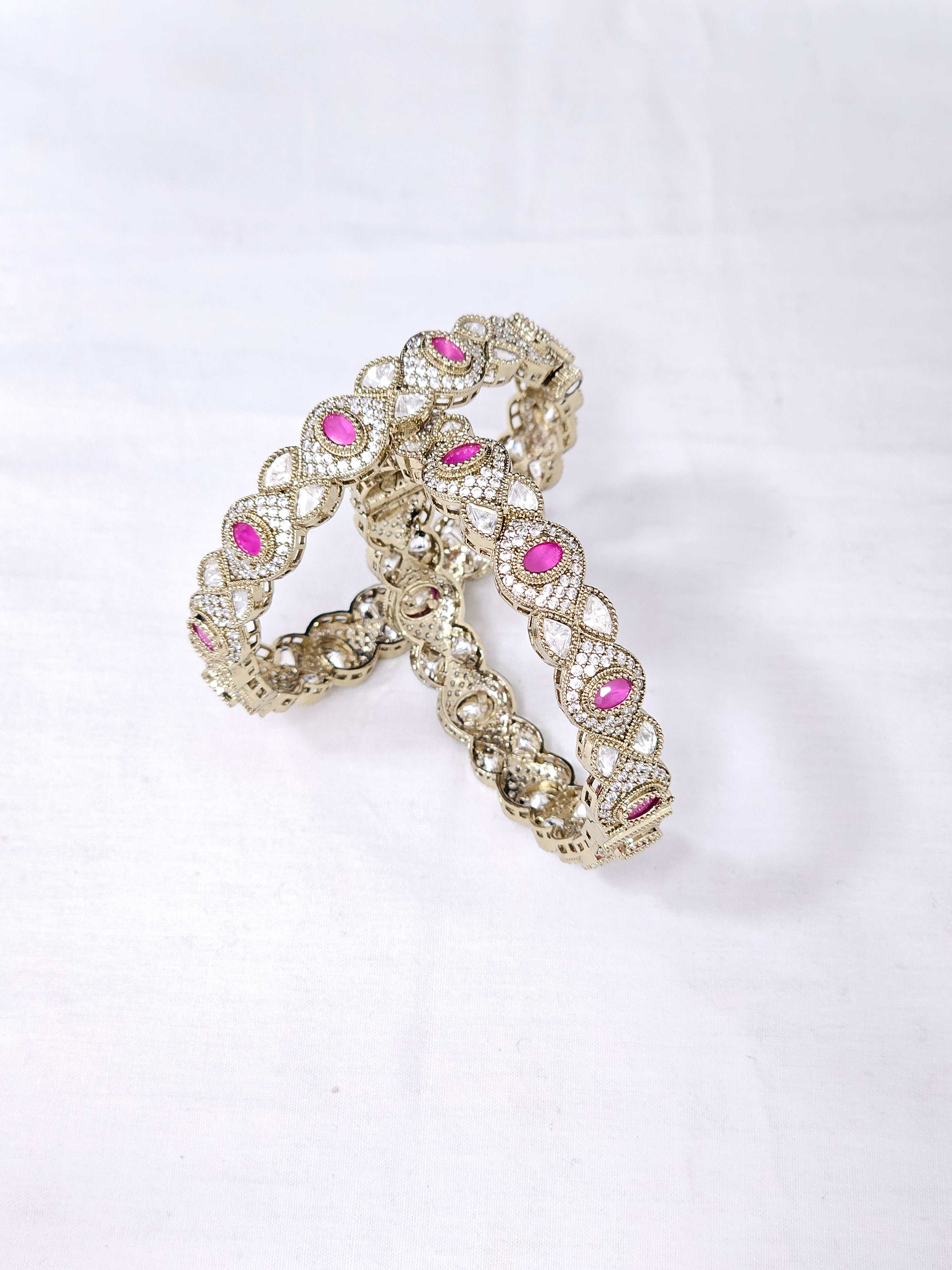 Moissanite Openable Bangle