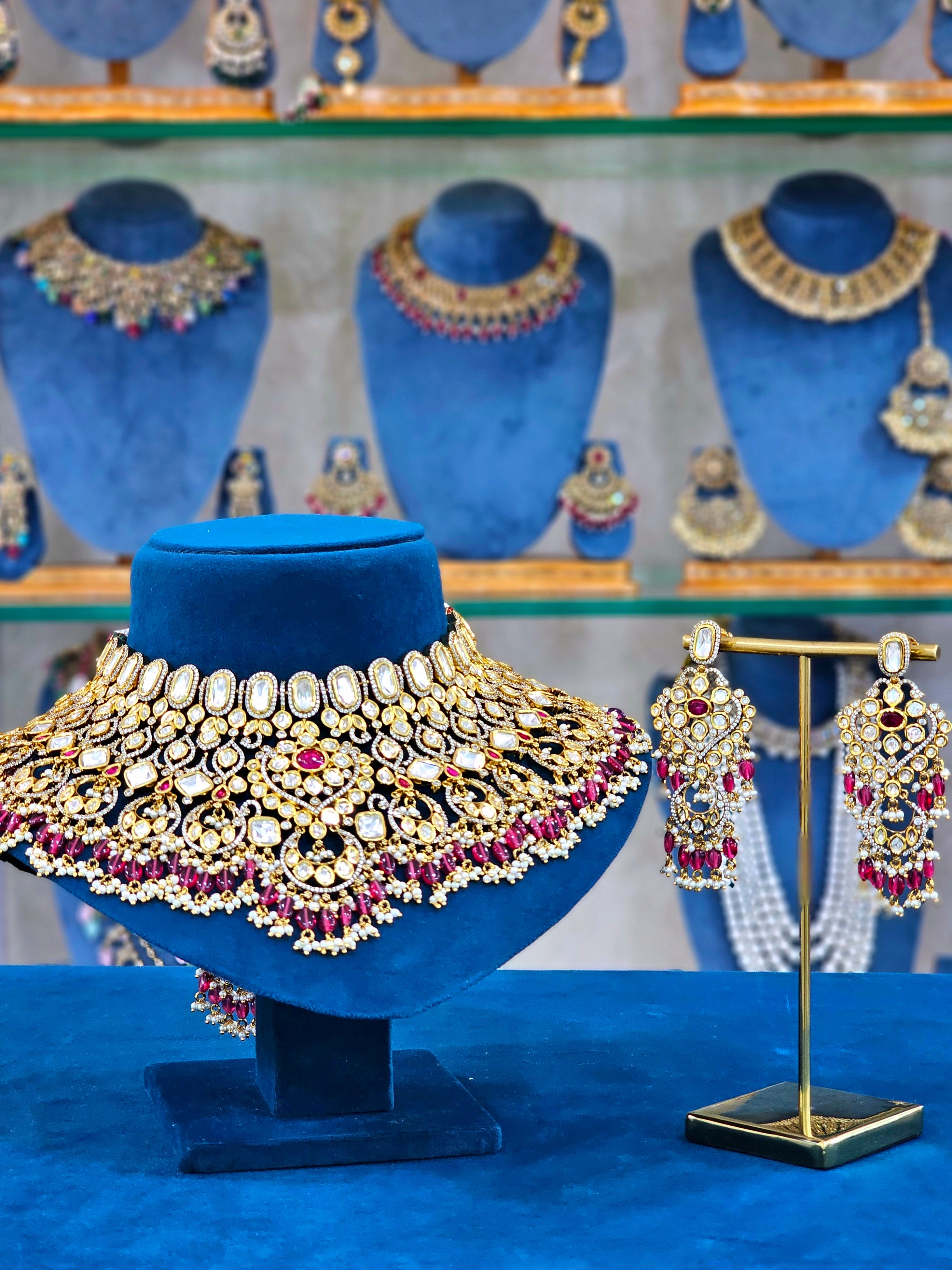 Moissanite Bridal Set