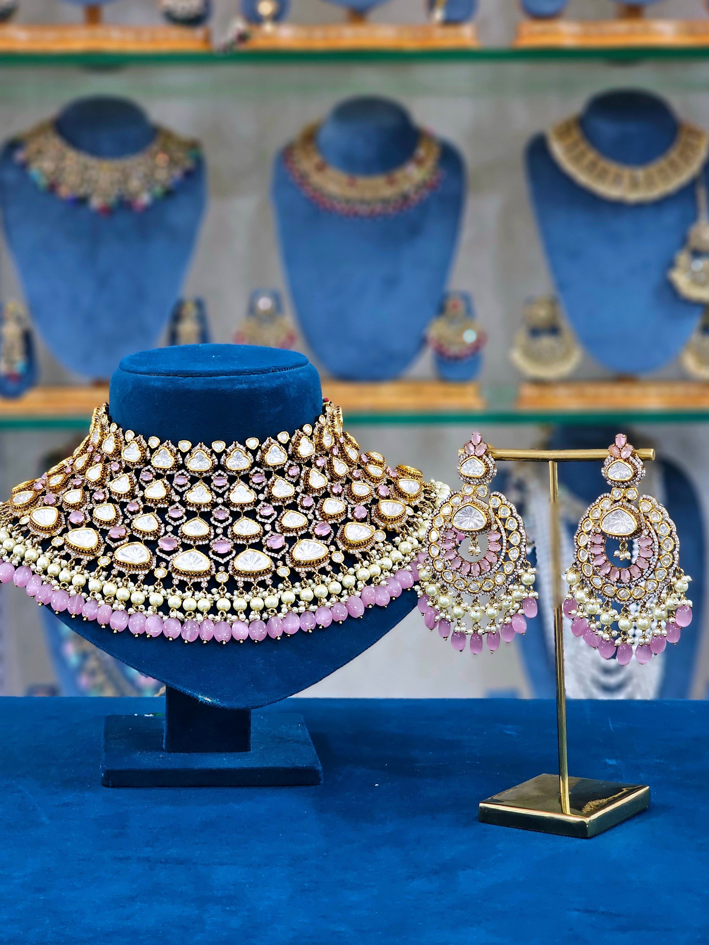 Moissanite Bridal Set