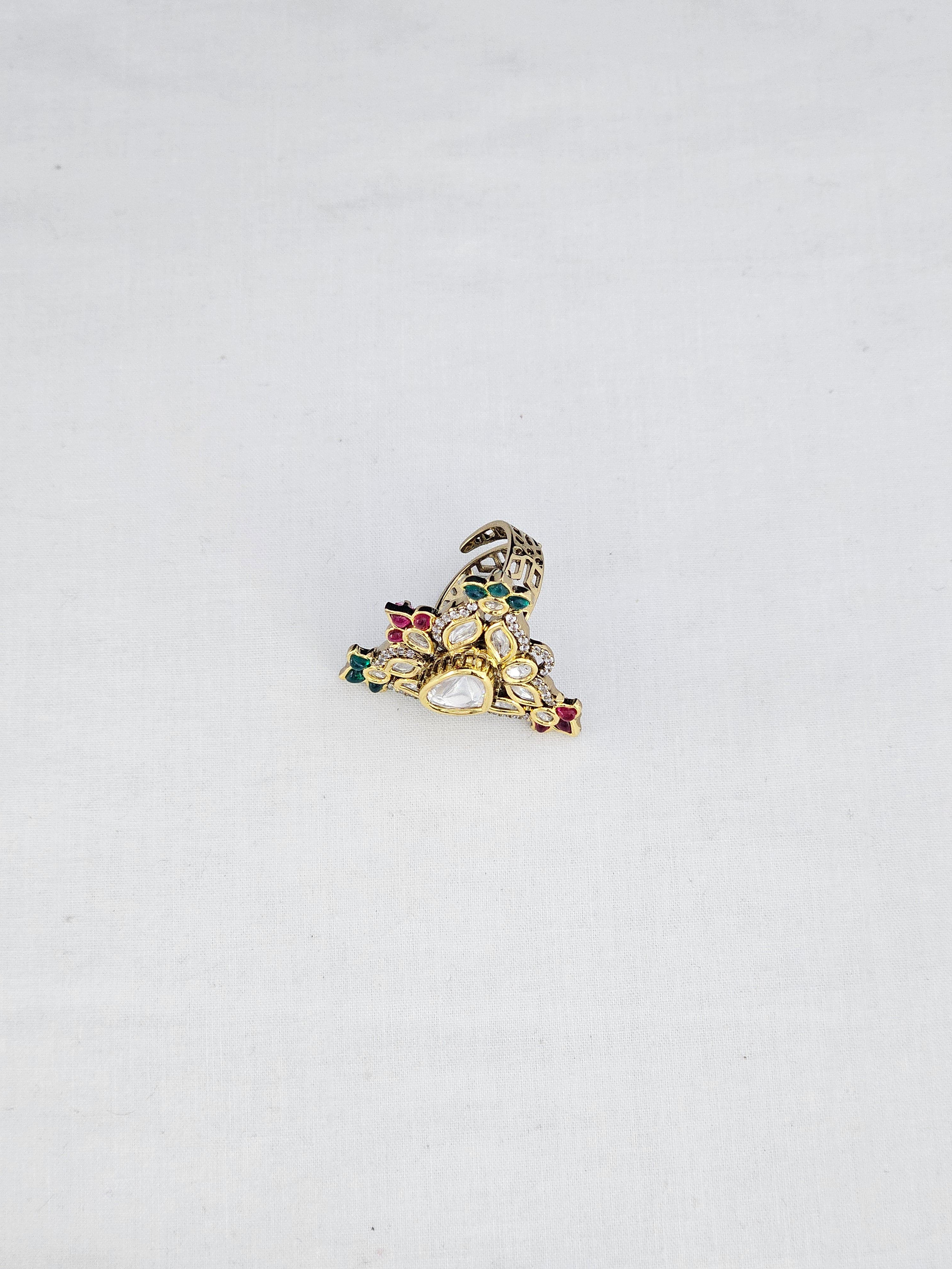Kundan Finger Ring