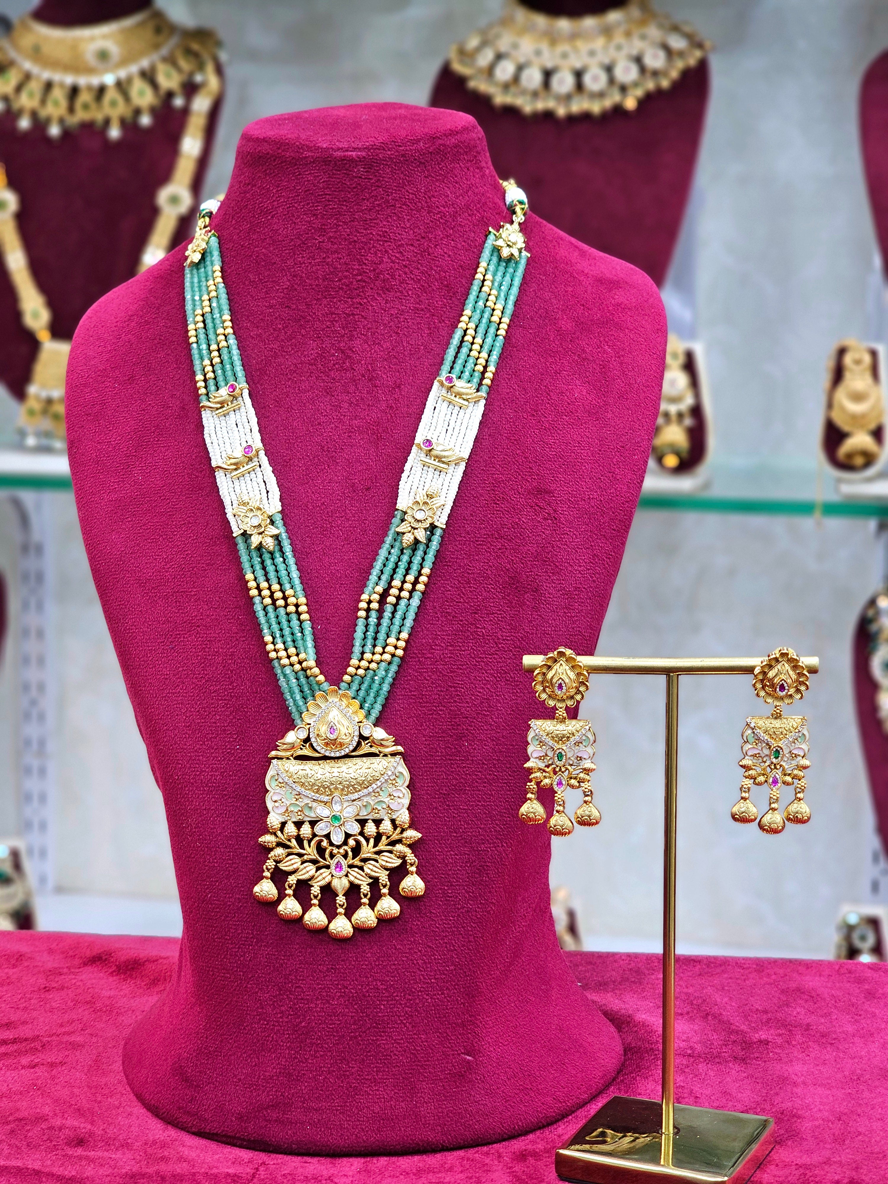 Rajwadi Long Necklace