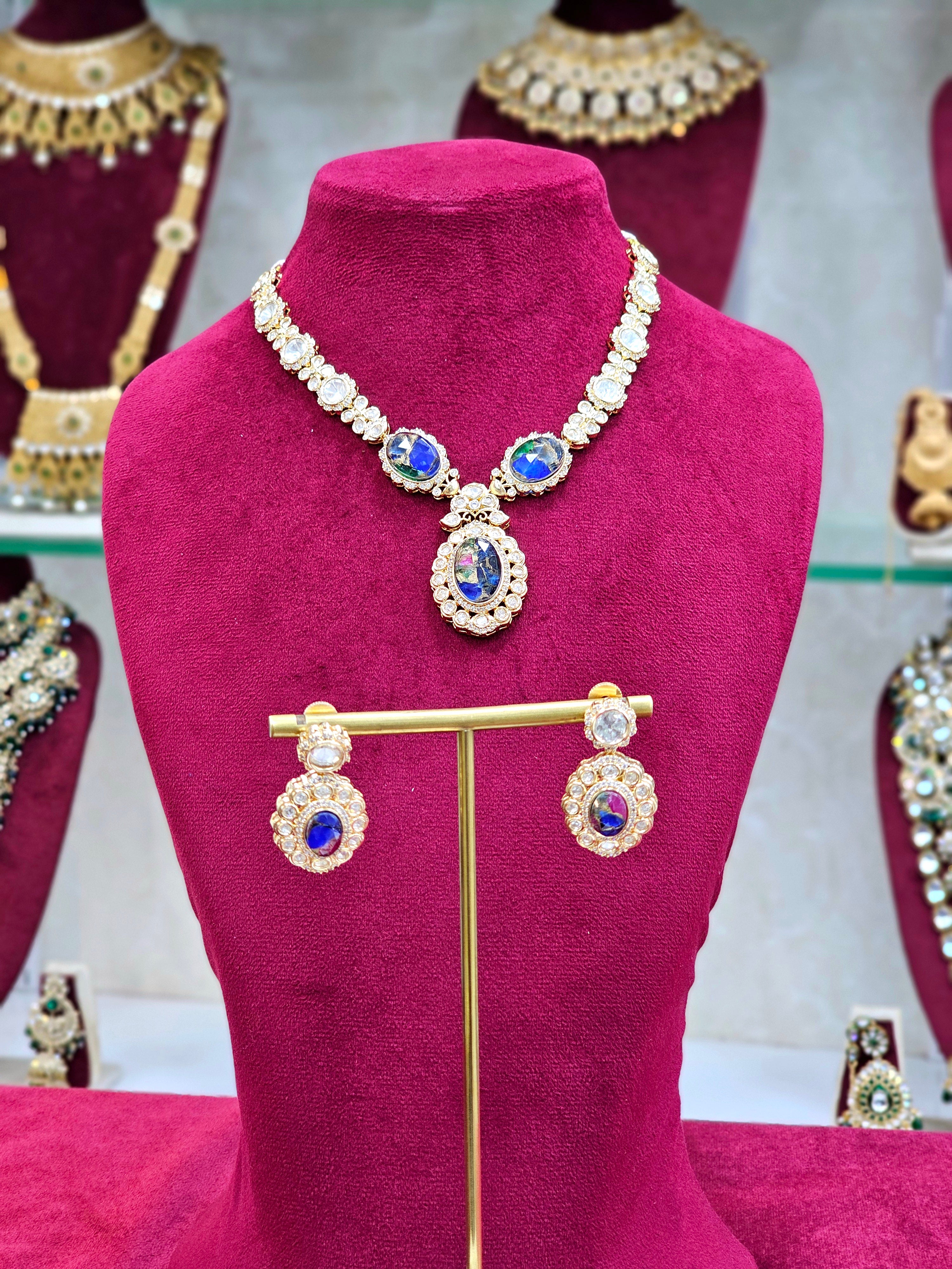 Kundan Short Necklace