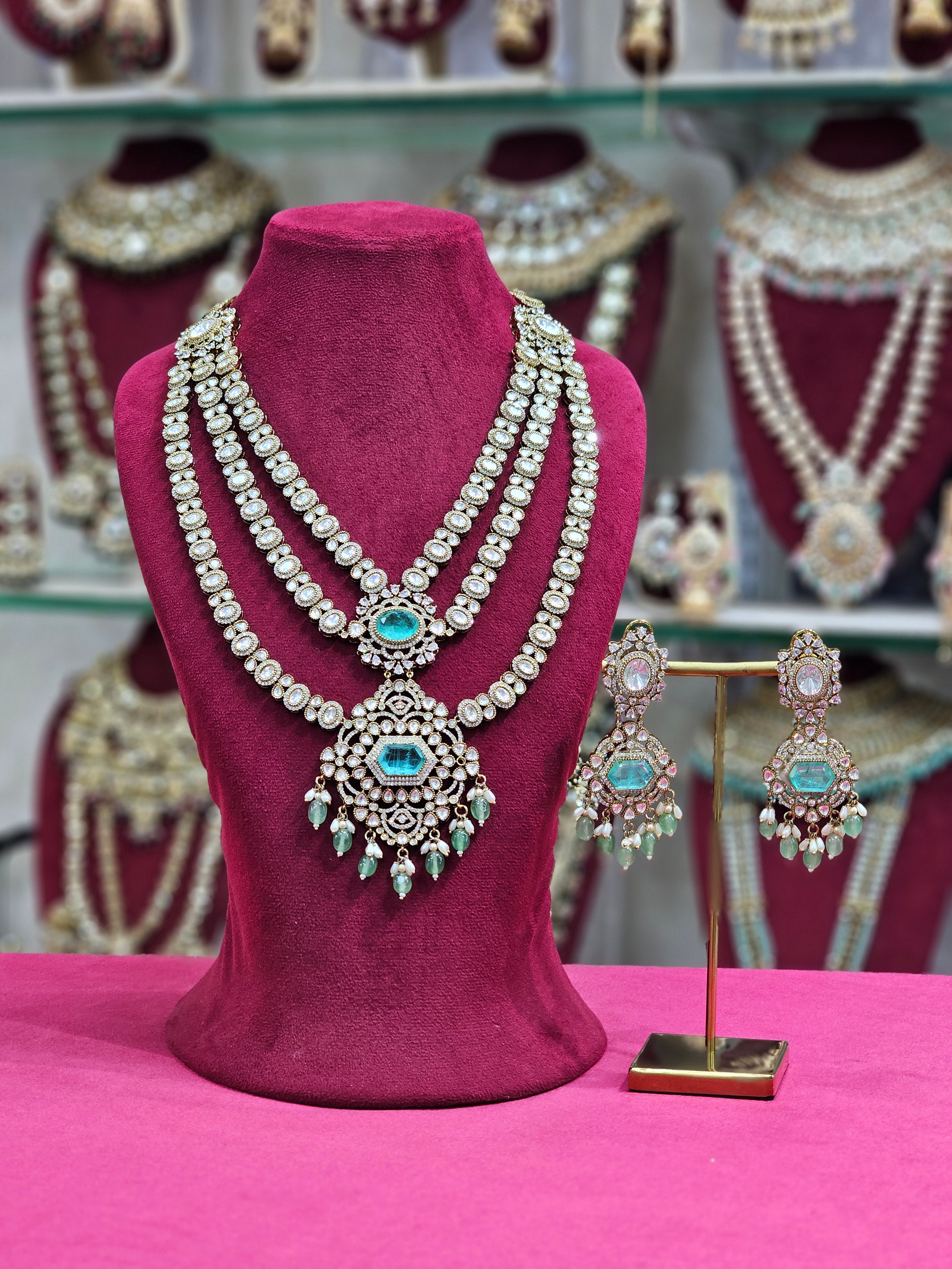 Moissanite Long Necklace