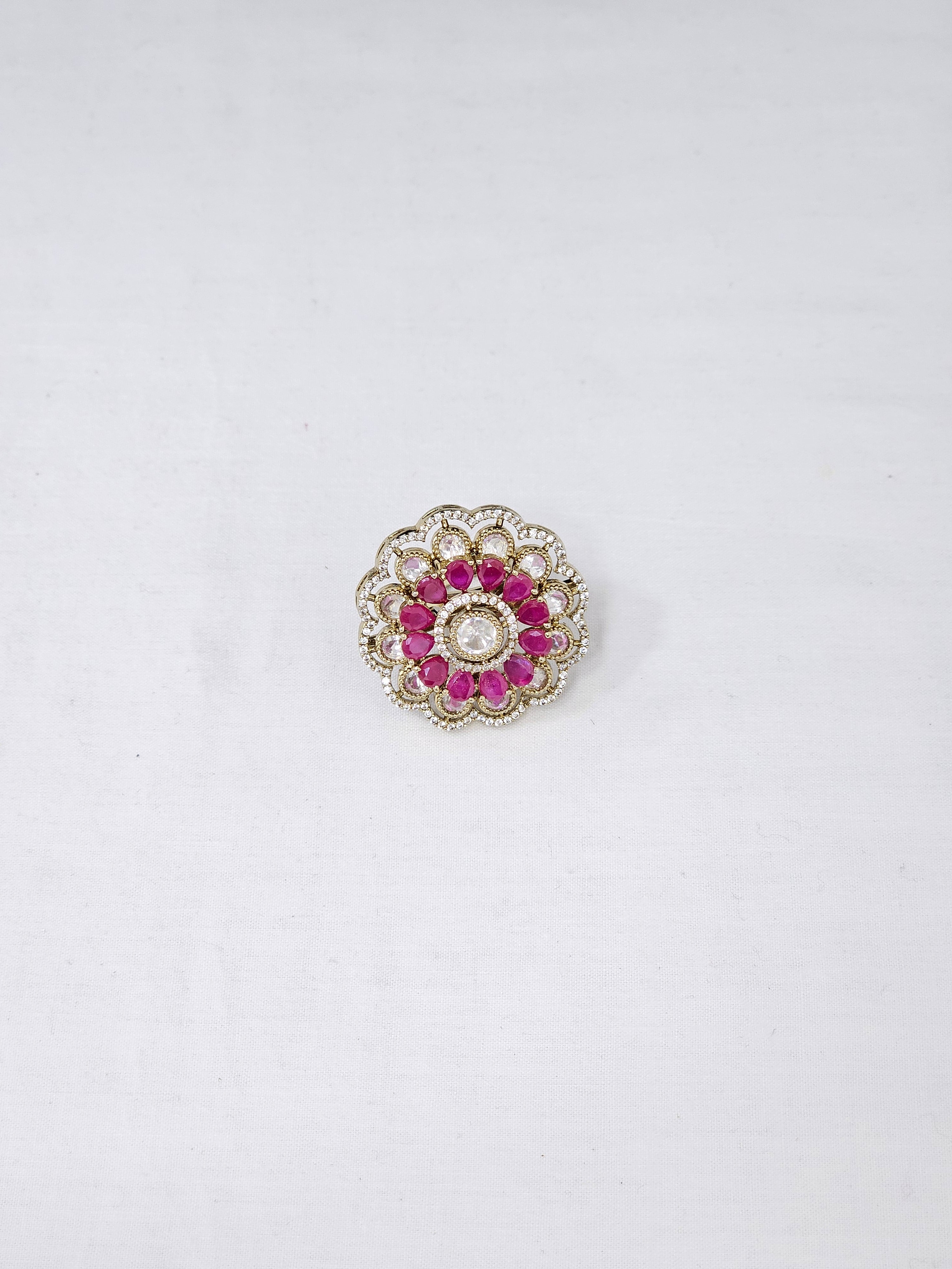 Moissanite Finger Ring