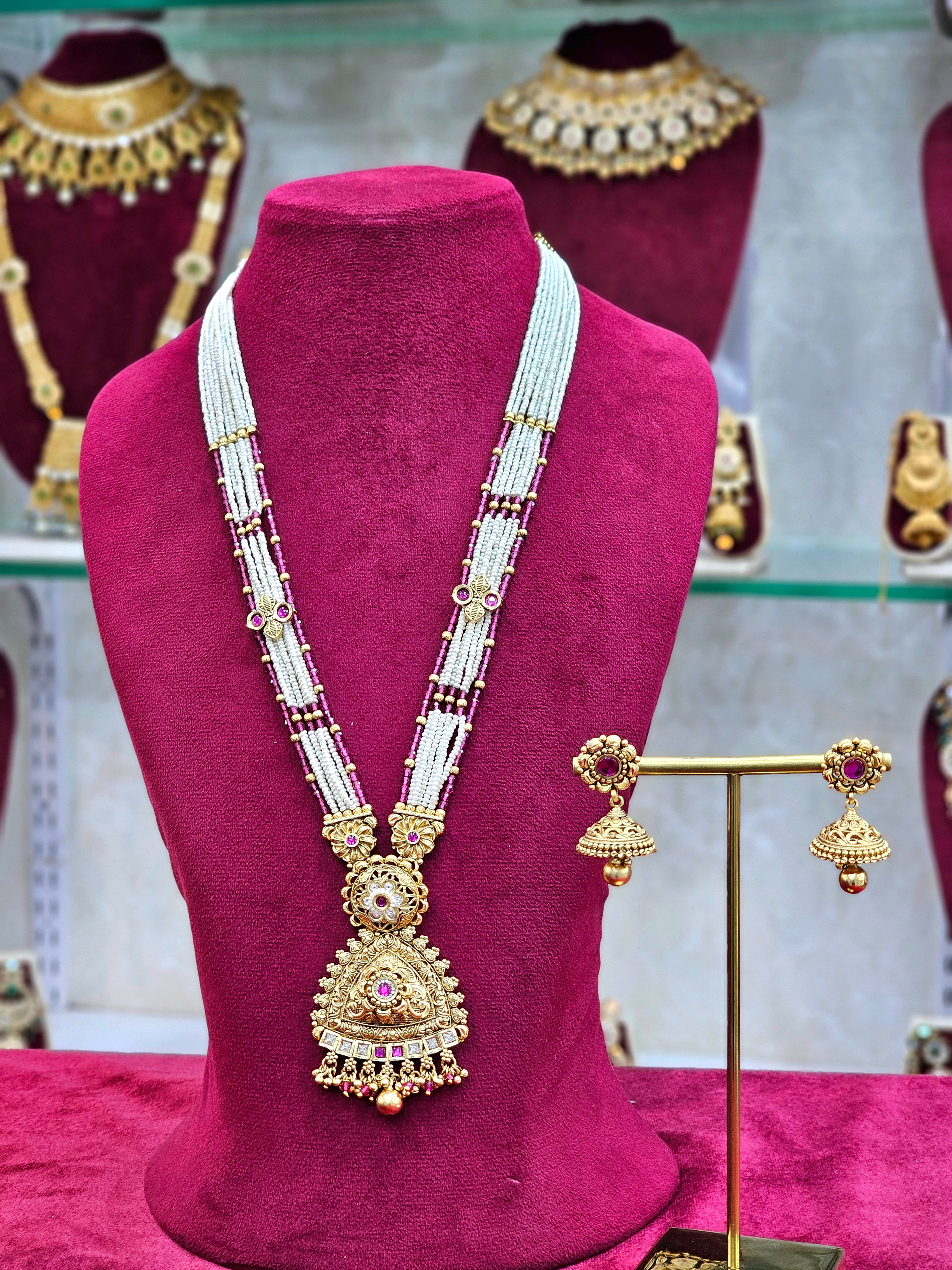 Rajwadi Long Necklace