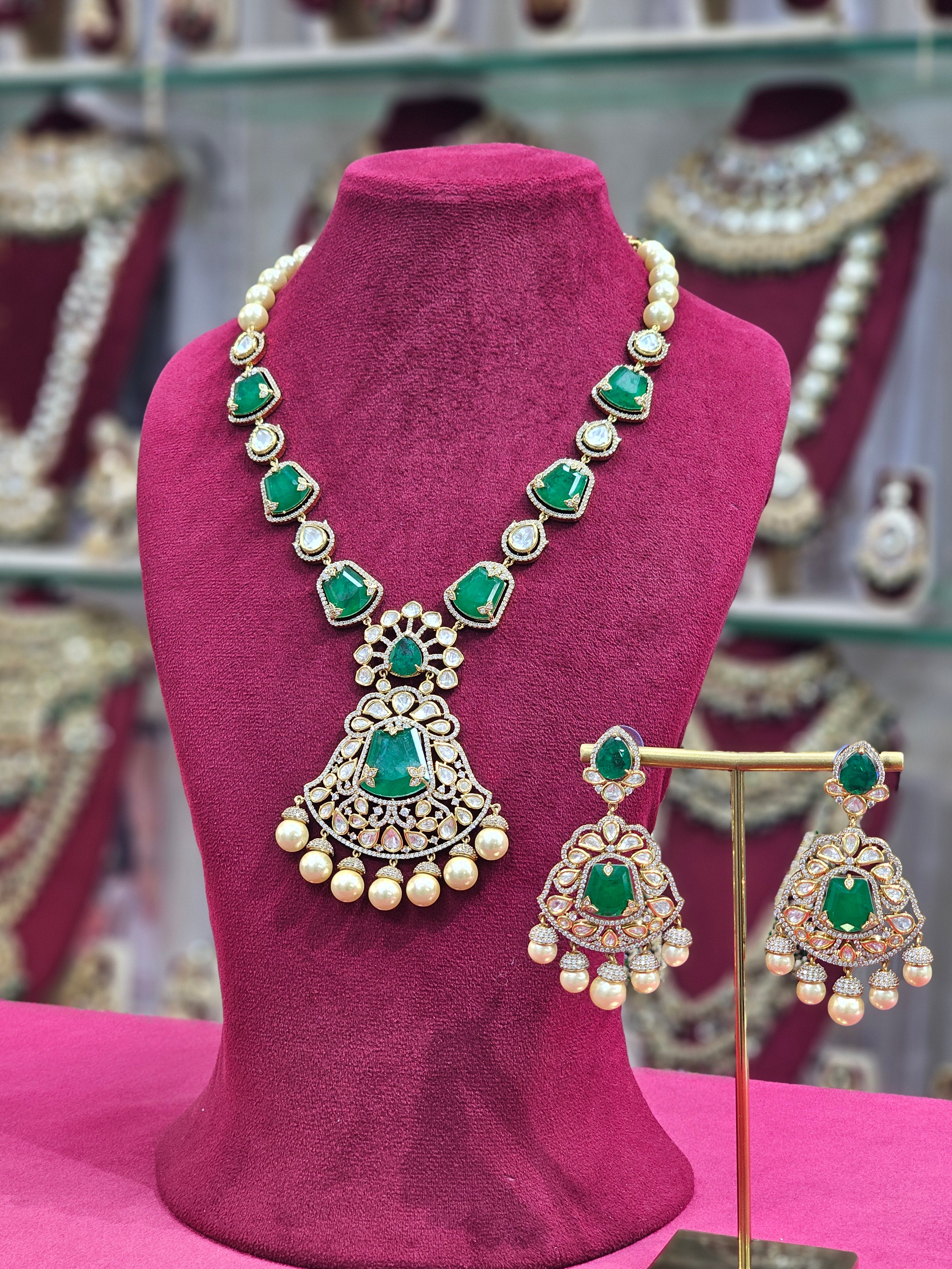 Kundan Long Necklace