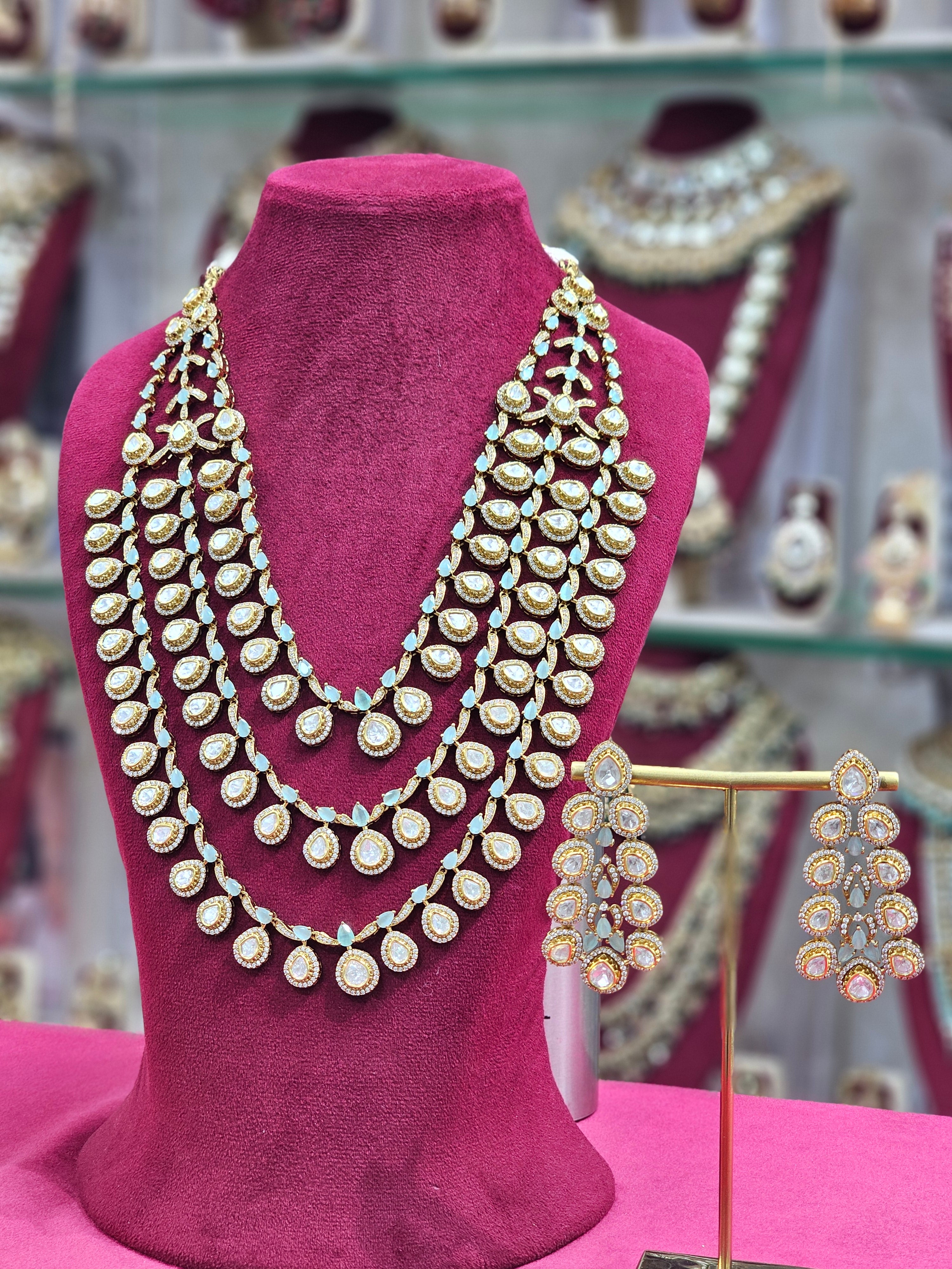 Kundan Long Necklace