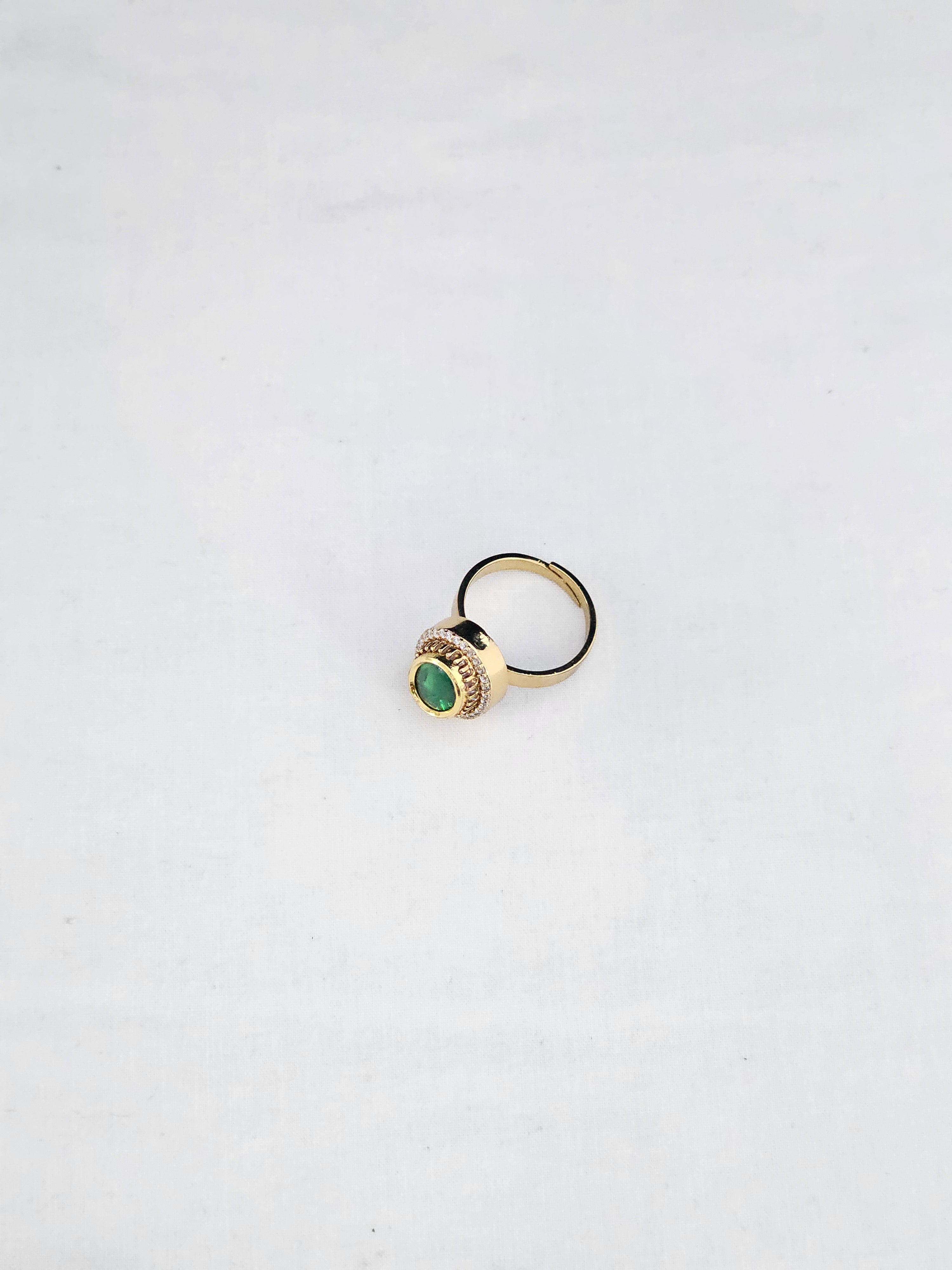 Kundan Finger Ring