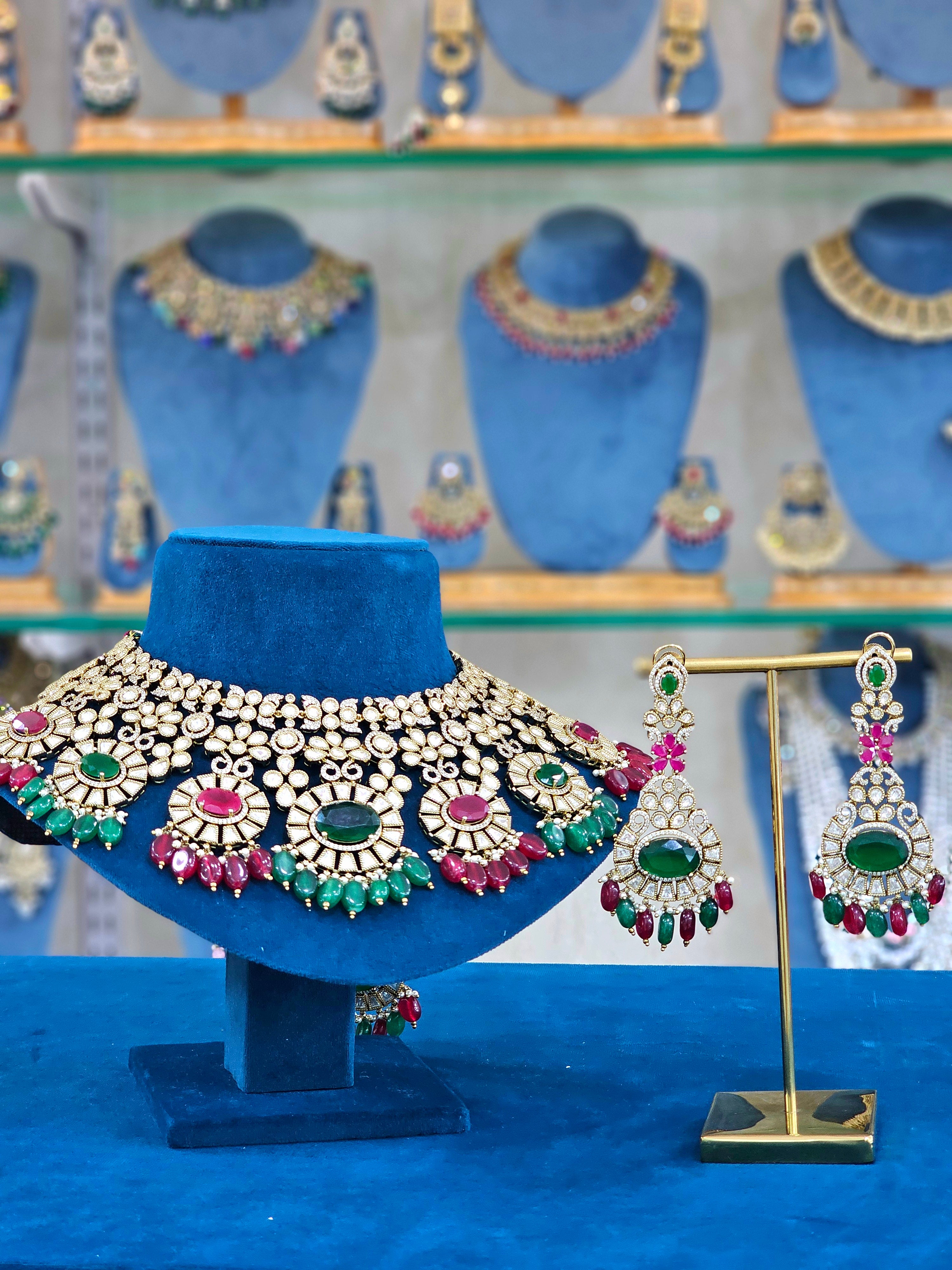 Moissanite Bridal Set