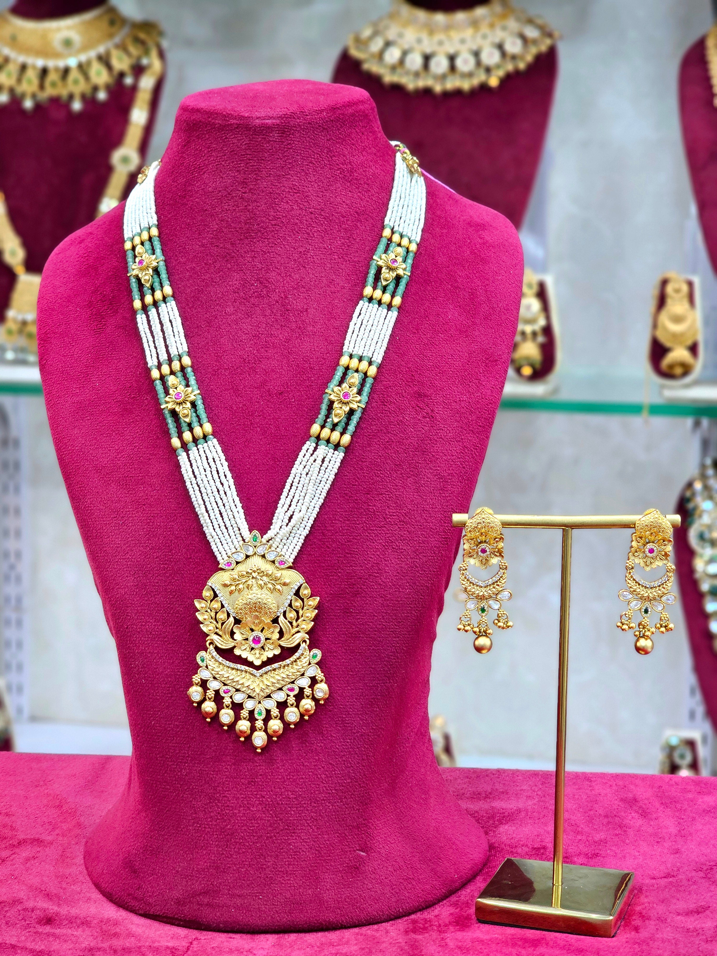Rajwadi Long Necklace