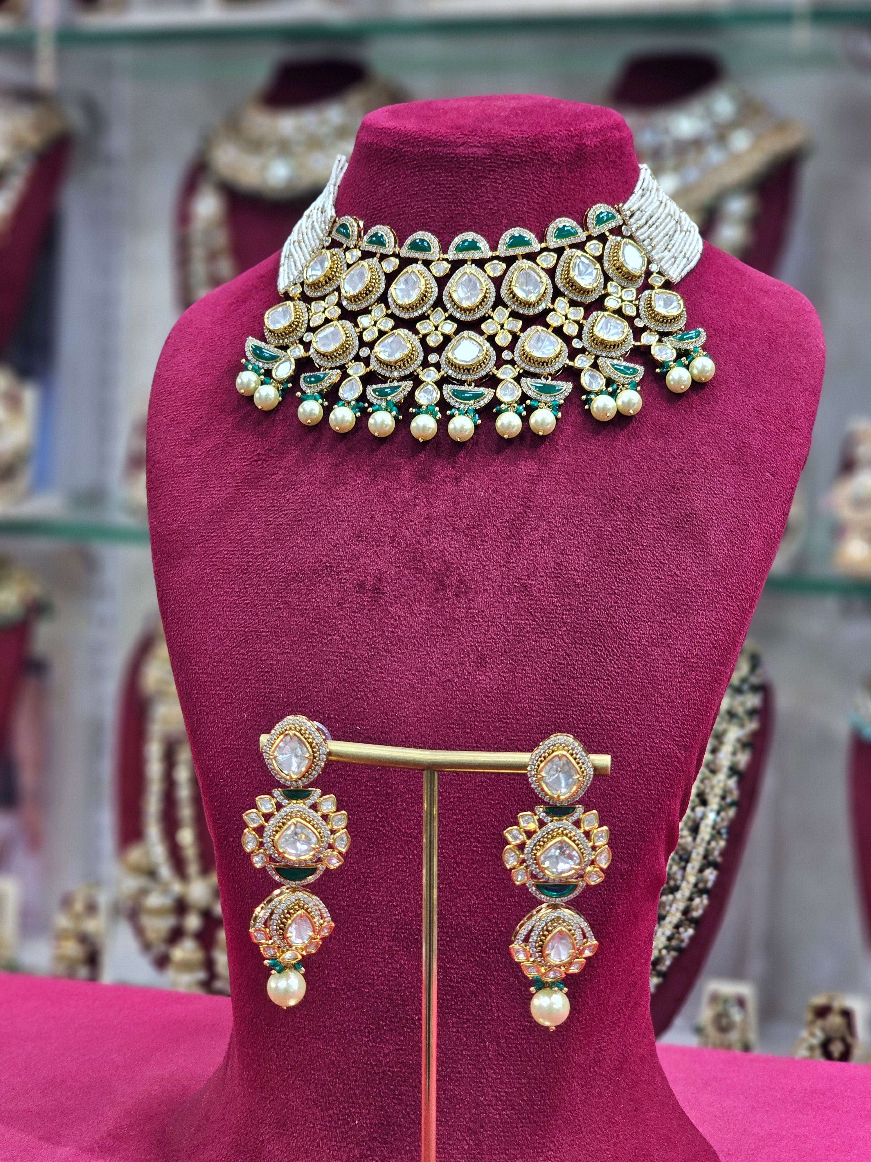 Kundan Chokar Necklace