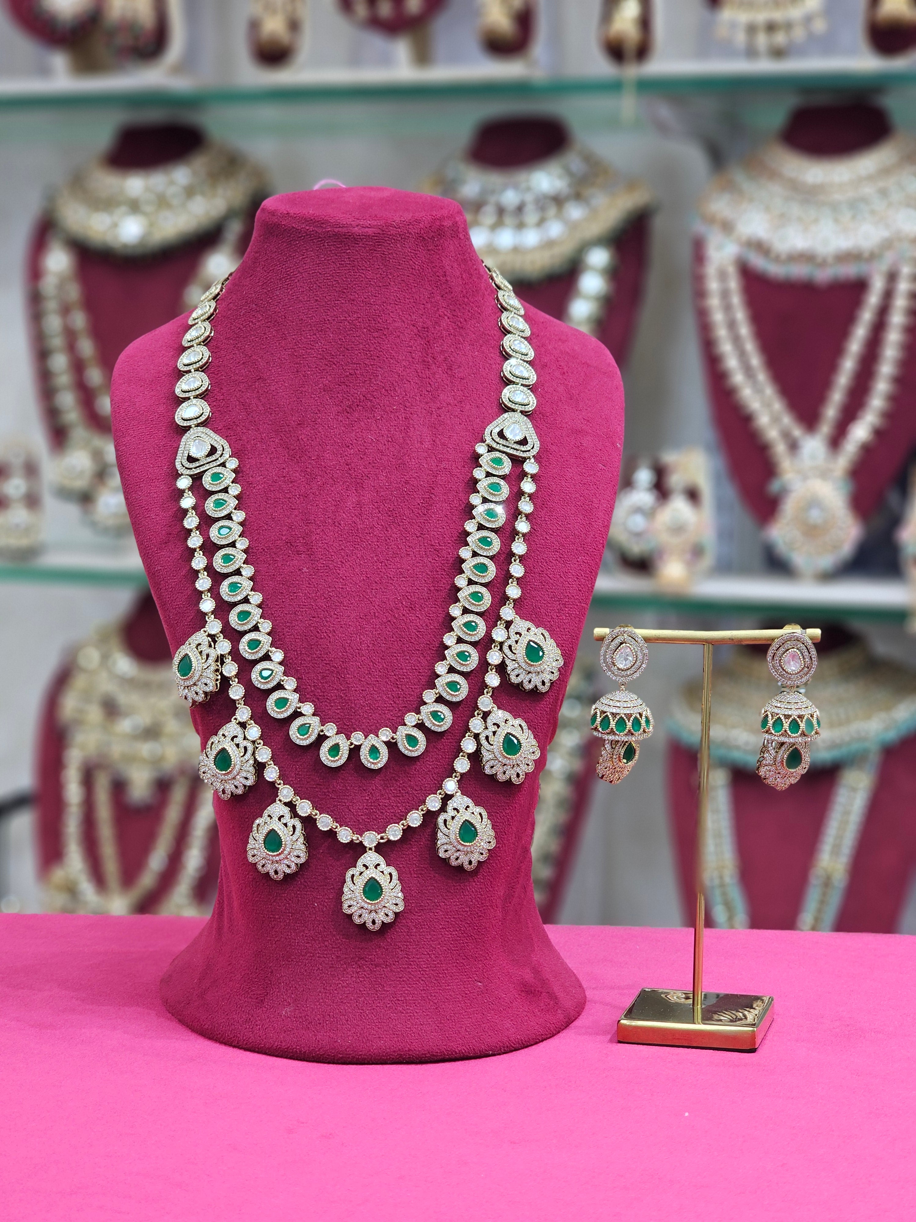 Moissanite Long Necklace