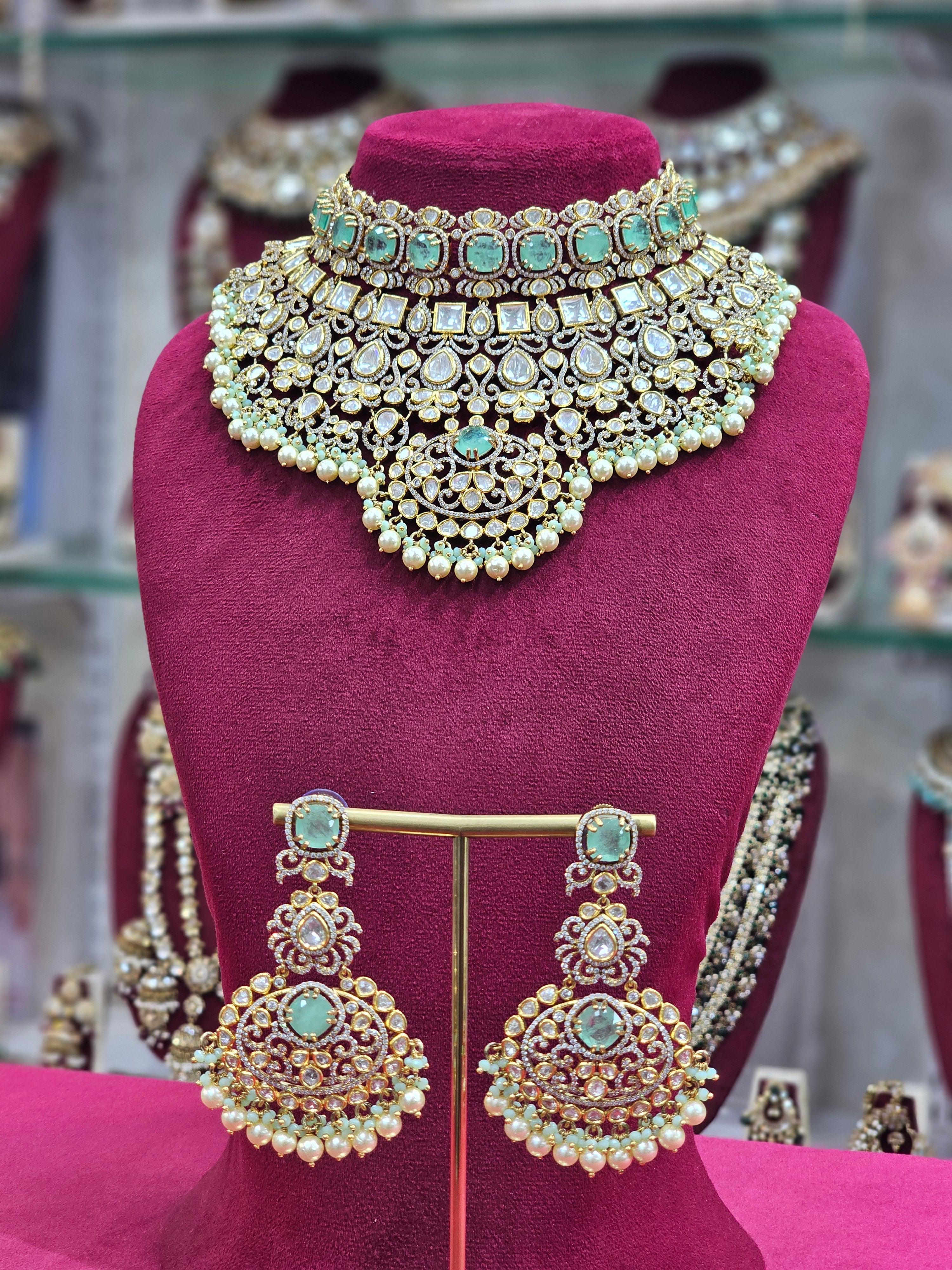 Kundan Chokar Necklace